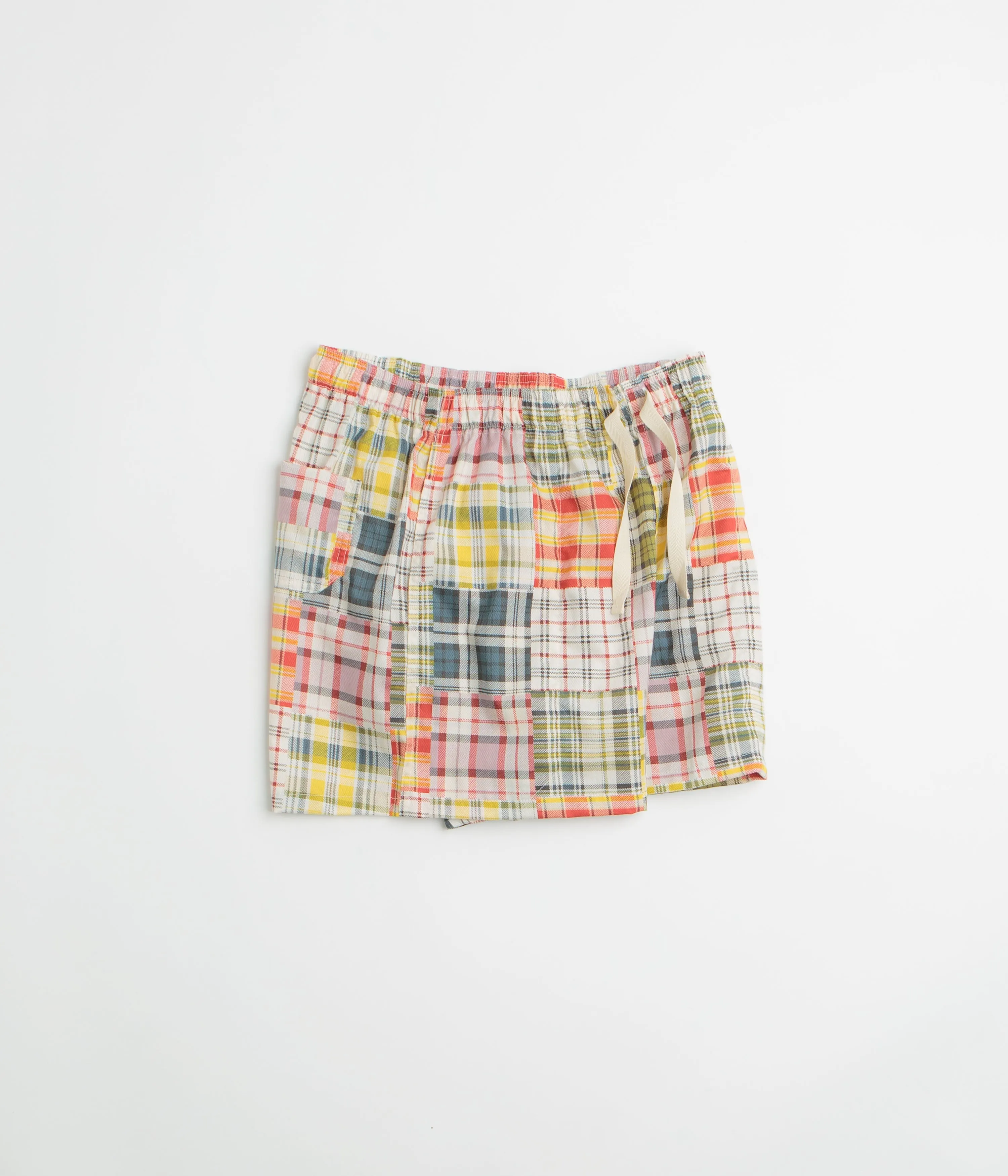 Howlin' Magic Fantasy Shorts - Tropical Madras Mix Anorak Non Restrictive Waistband