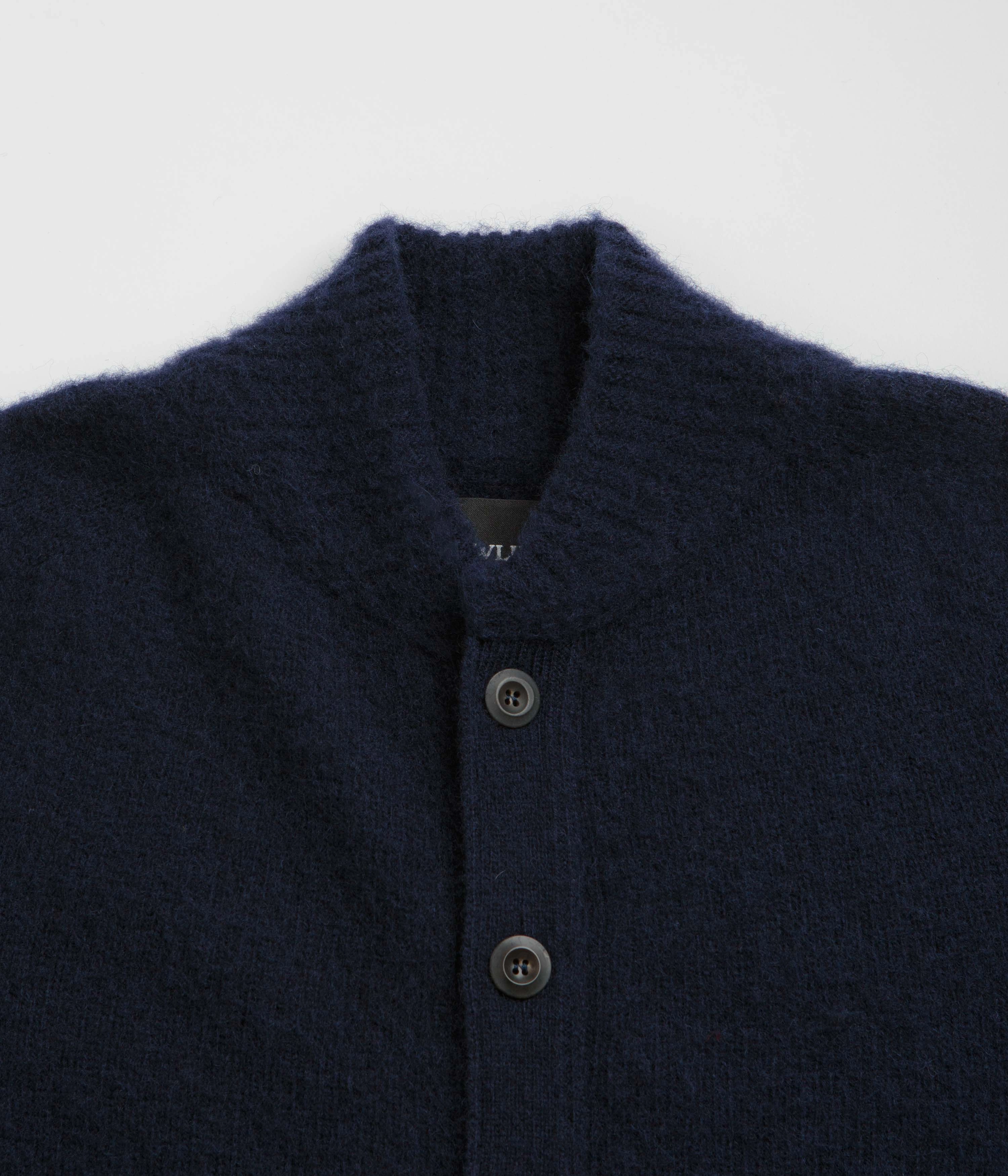 Howlin' Four Eyes Cardigan - Navy product return policy