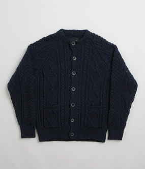 Howlin' Mothership Connection Cardigan - Navy Youth Style anti wrinkling