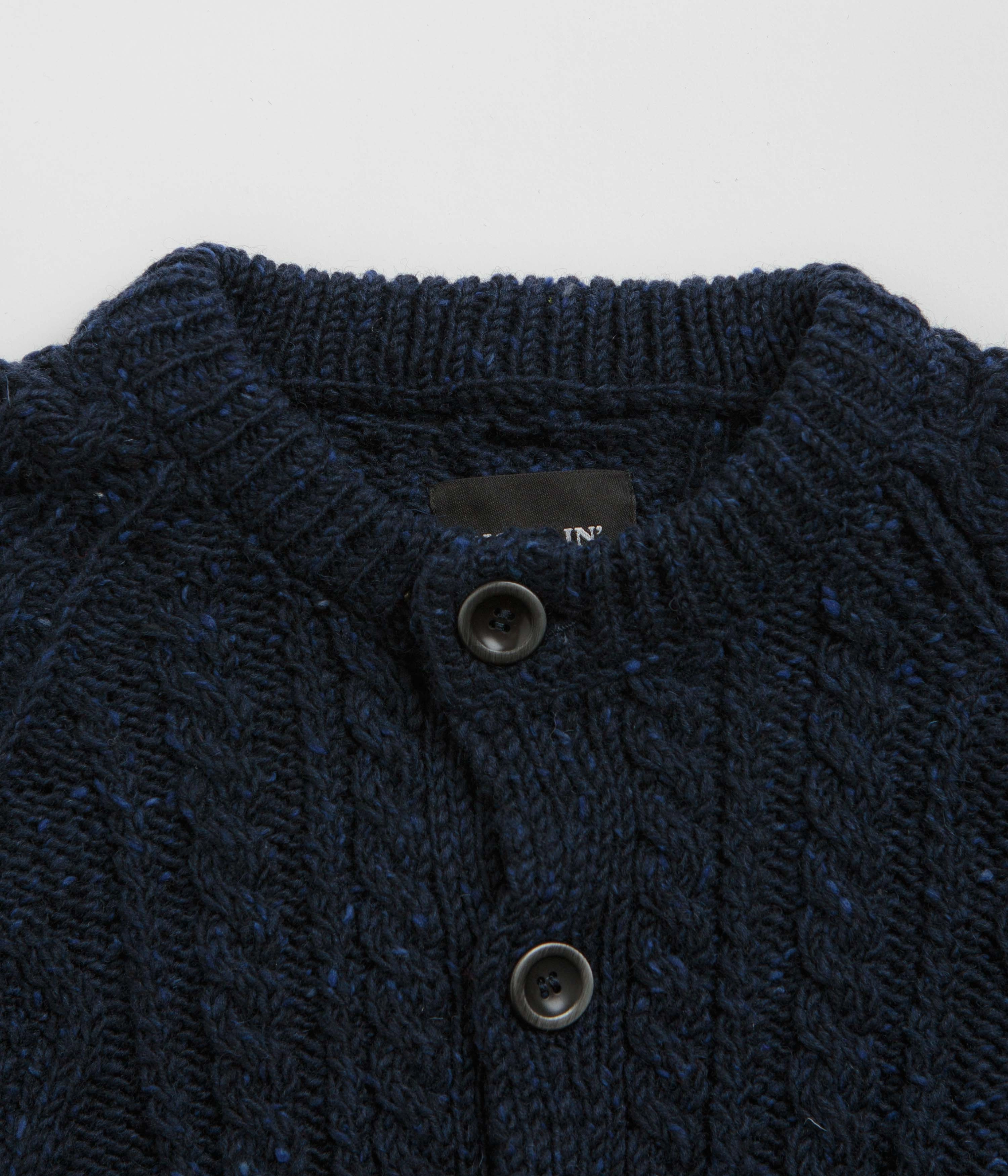 Howlin' Mothership Connection Cardigan - Navy Weekend Fit