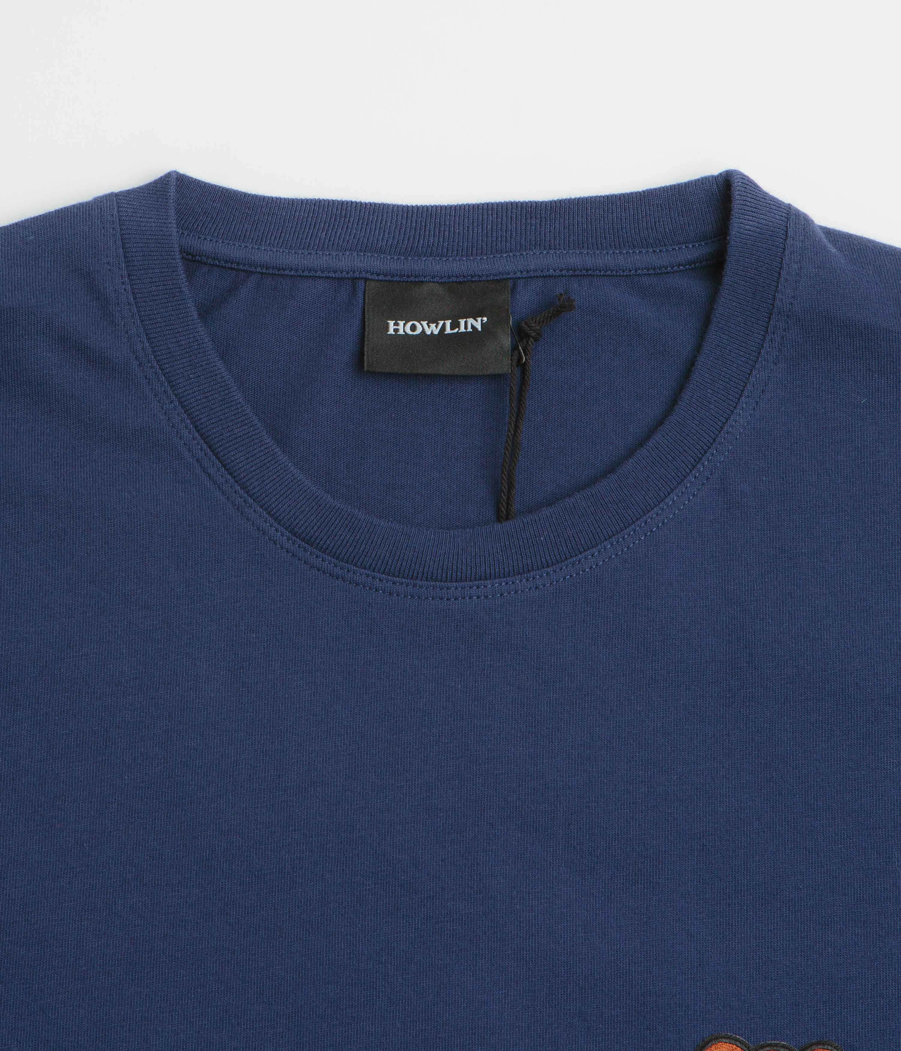 Effortless Daywear Howlin' Shaggy Bear T-Shirt - Blue Moon