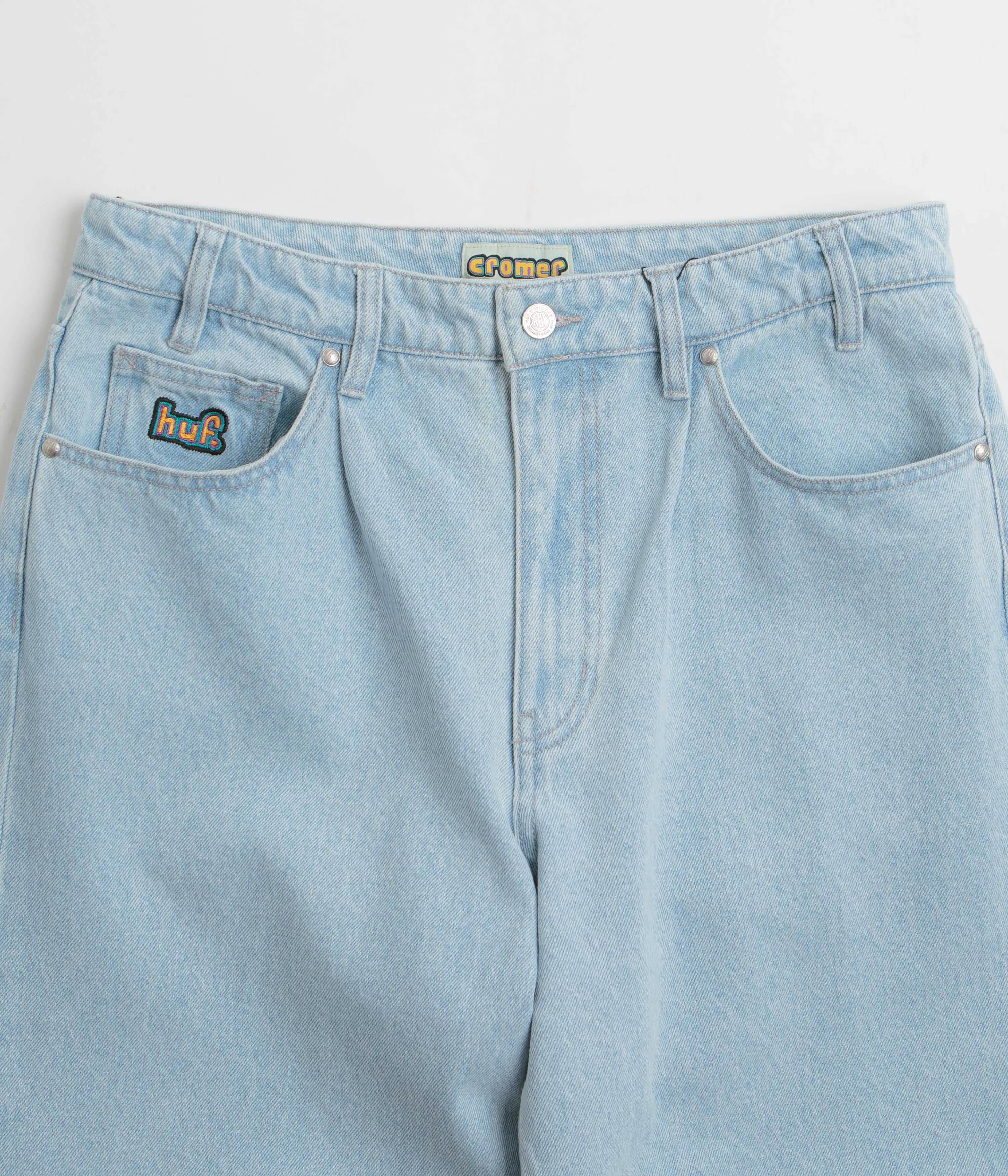 HUF Cromer Jeans - Light Blue Always Fits Well