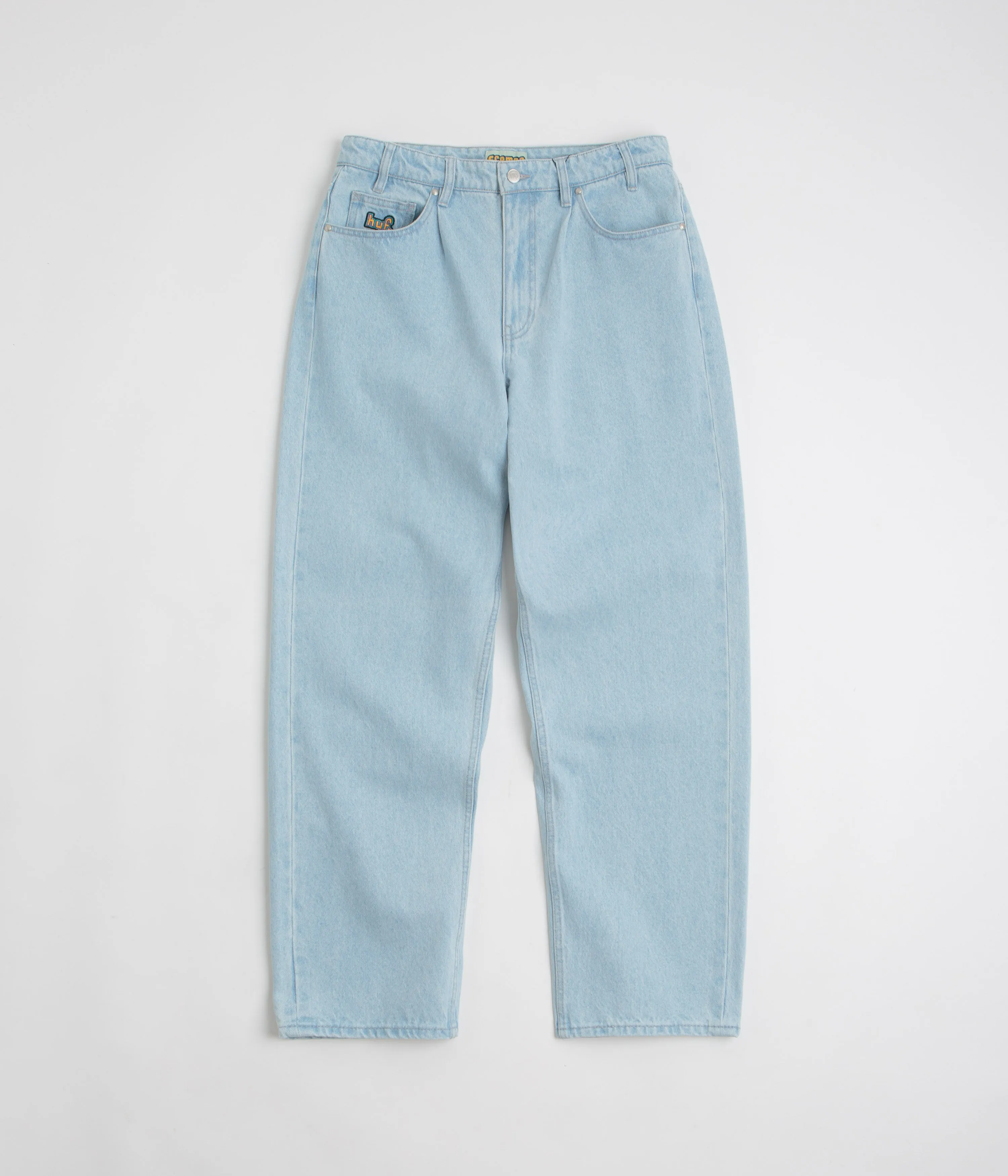 HUF Cromer Jeans - Light Blue Bold Design