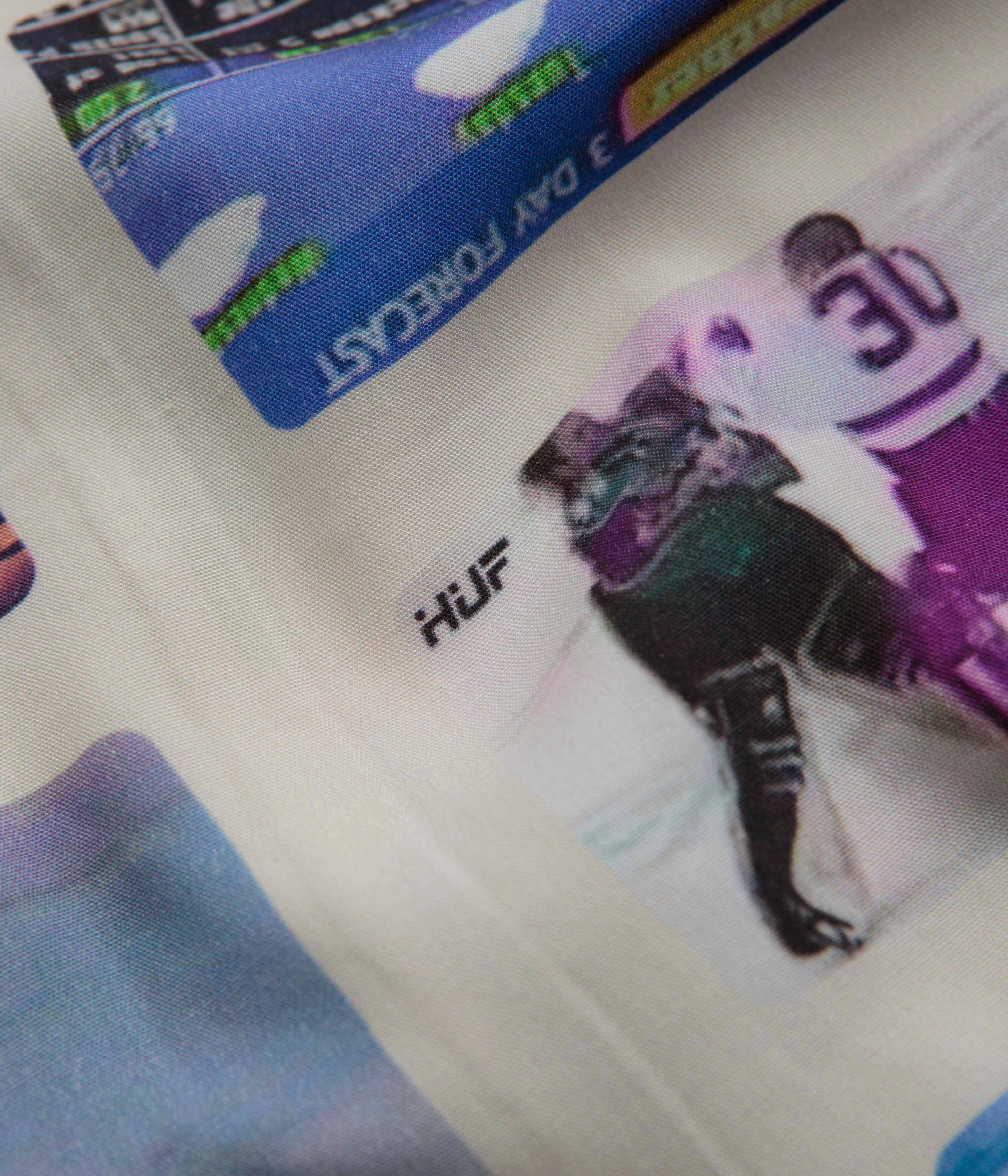 HUF 500 Channels Resort Short Sleeve Shirt - Multi Youthful Appeal