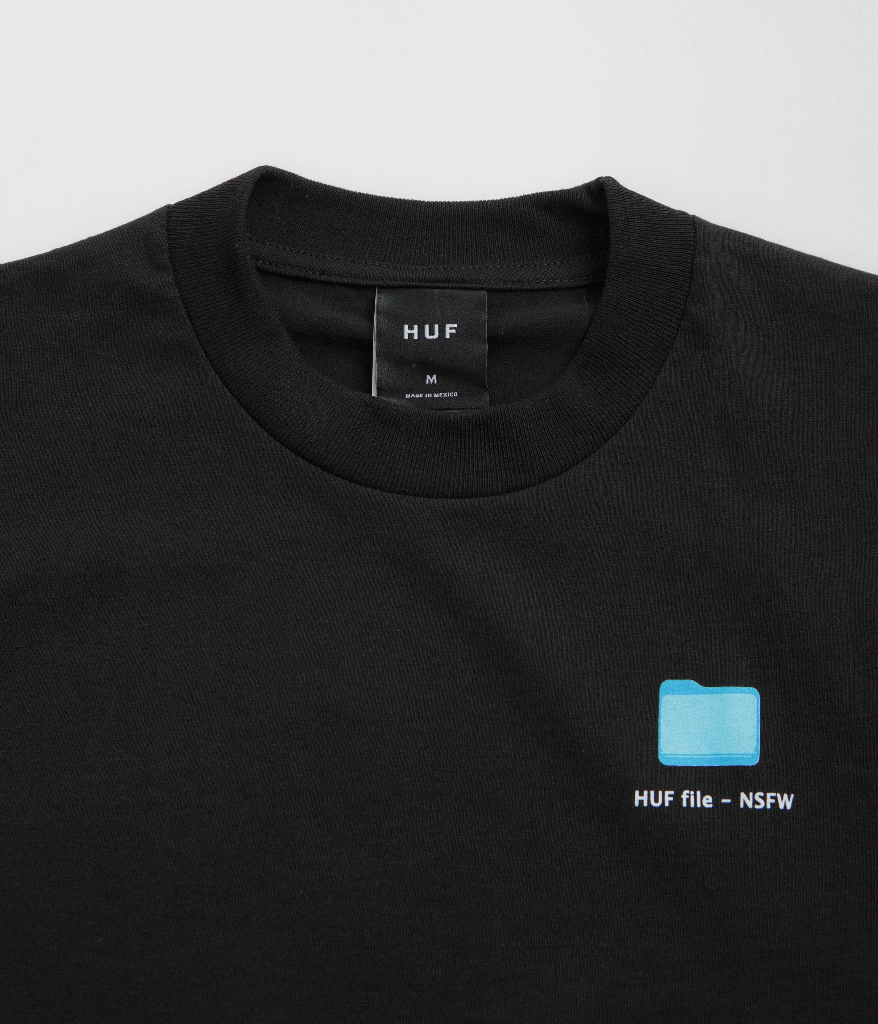 HUF Desktop T-Shirt - Black Active Lifestyle