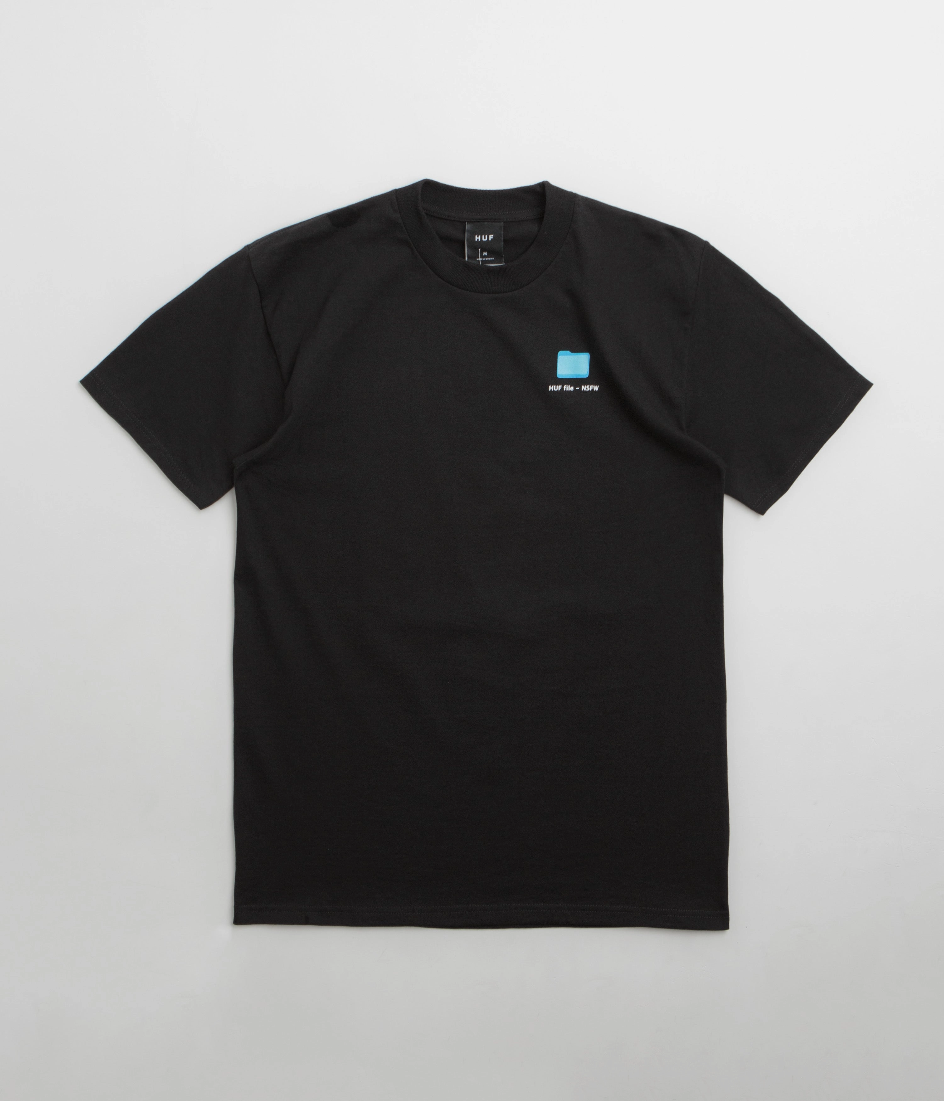 MoistureWicking HUF Desktop T-Shirt - Black