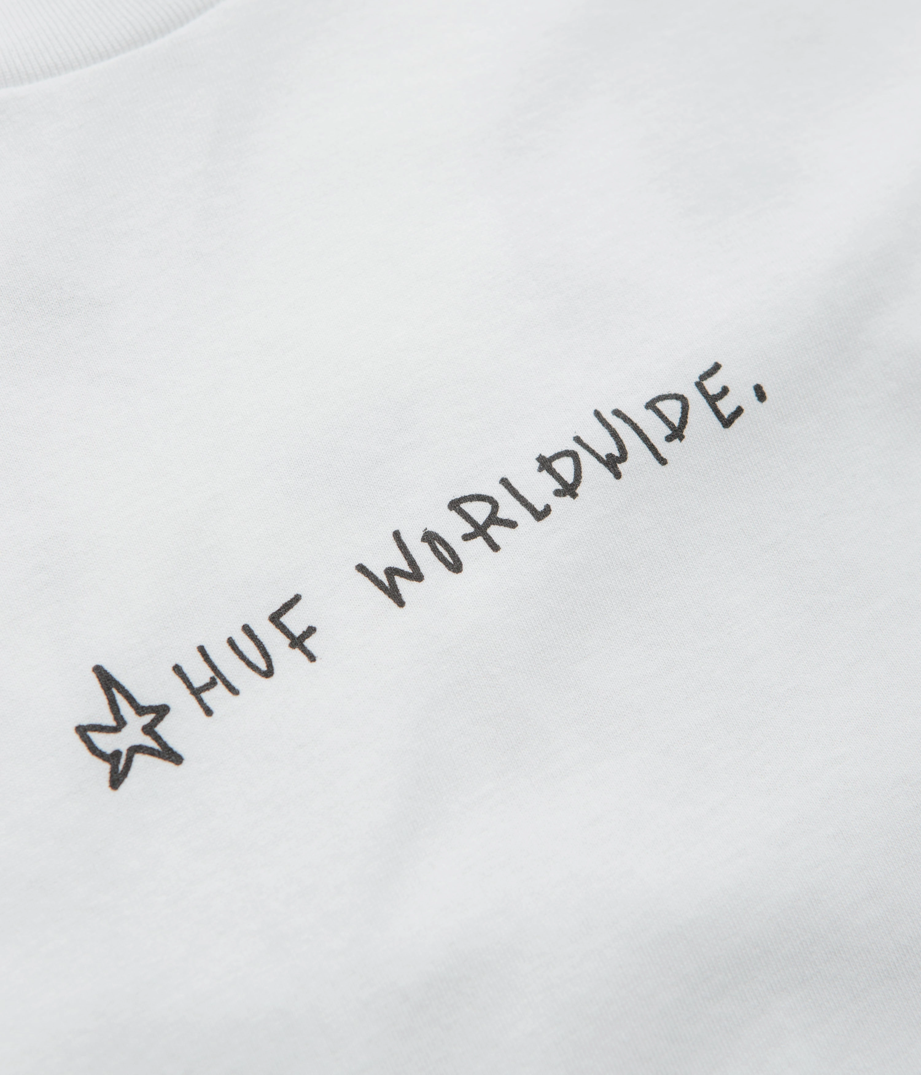 Relaxed and Easy HUF Ferrell T-Shirt - White