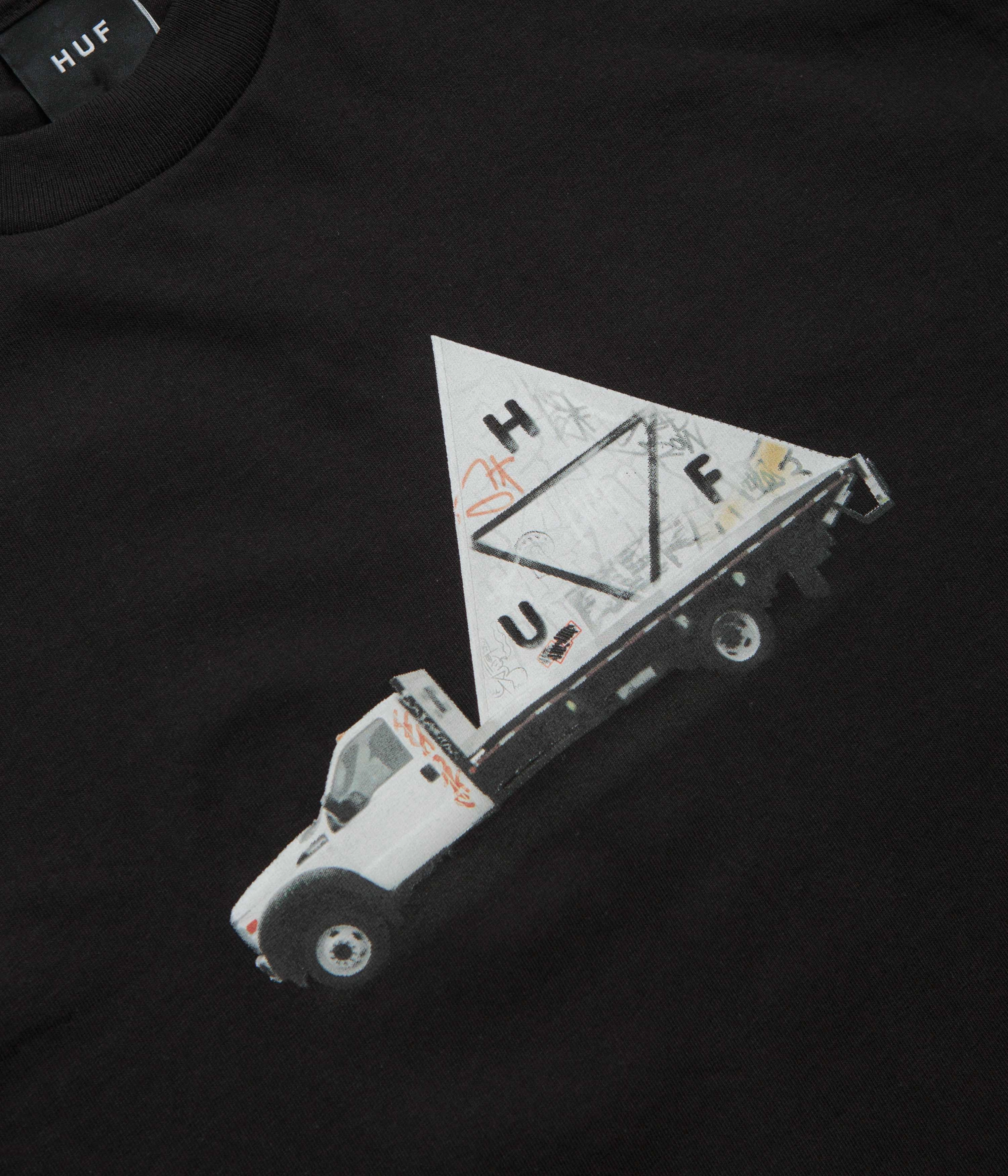 HUF High Clearance T-Shirt - Black Relaxed Wear