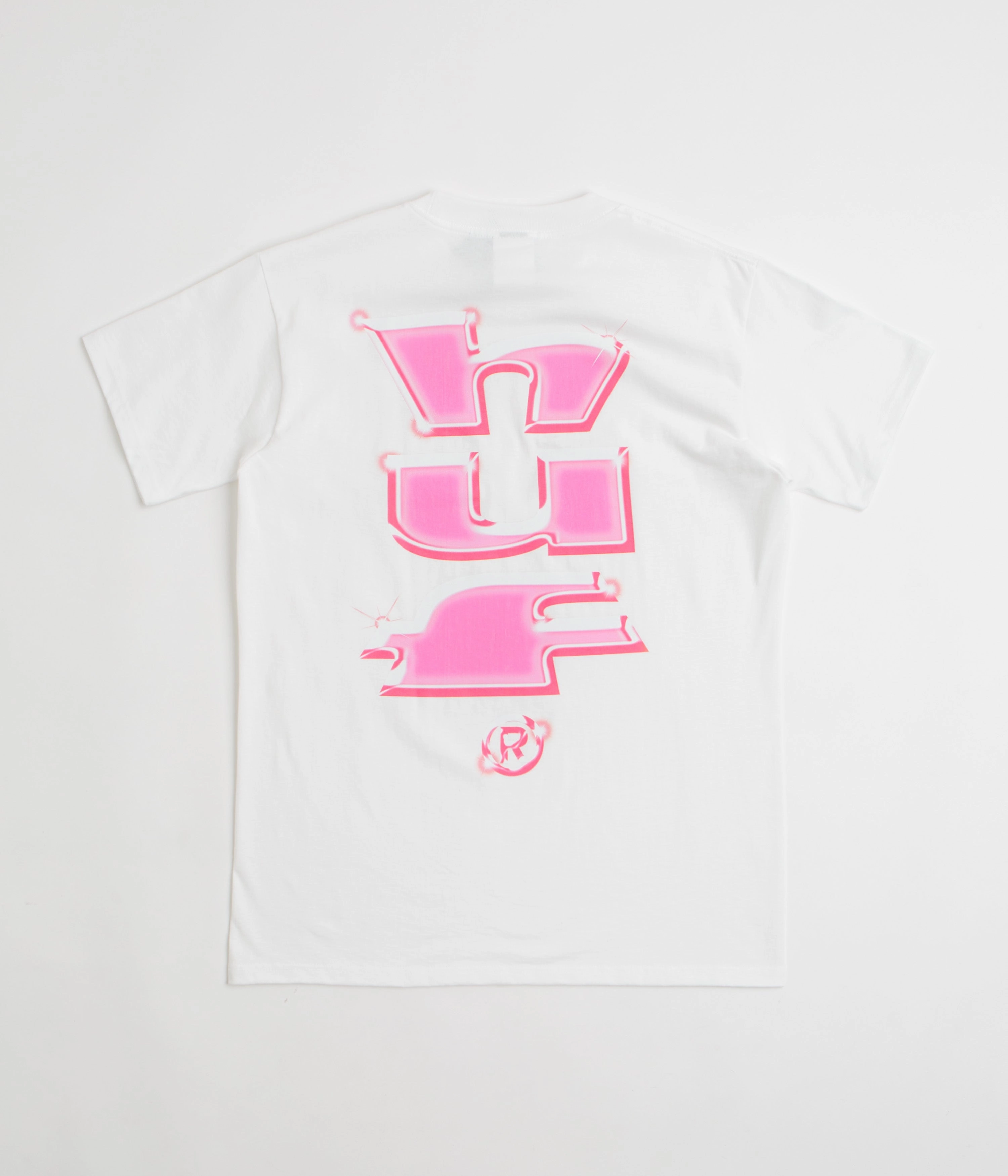 HUF Megachrome T-Shirt - White Self Fabric Tape