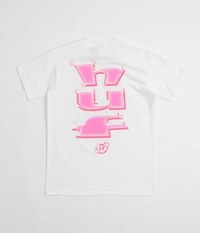 HUF Megachrome T-Shirt - White Self Fabric Tape