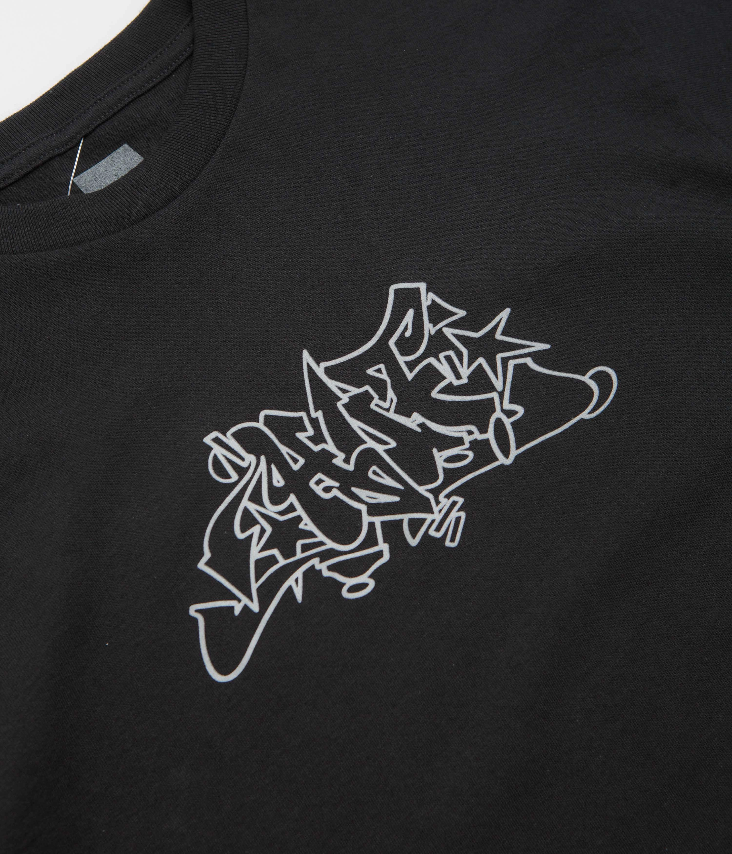HUF Outlines T-Shirt - Black Breathable fabric budget-friendly