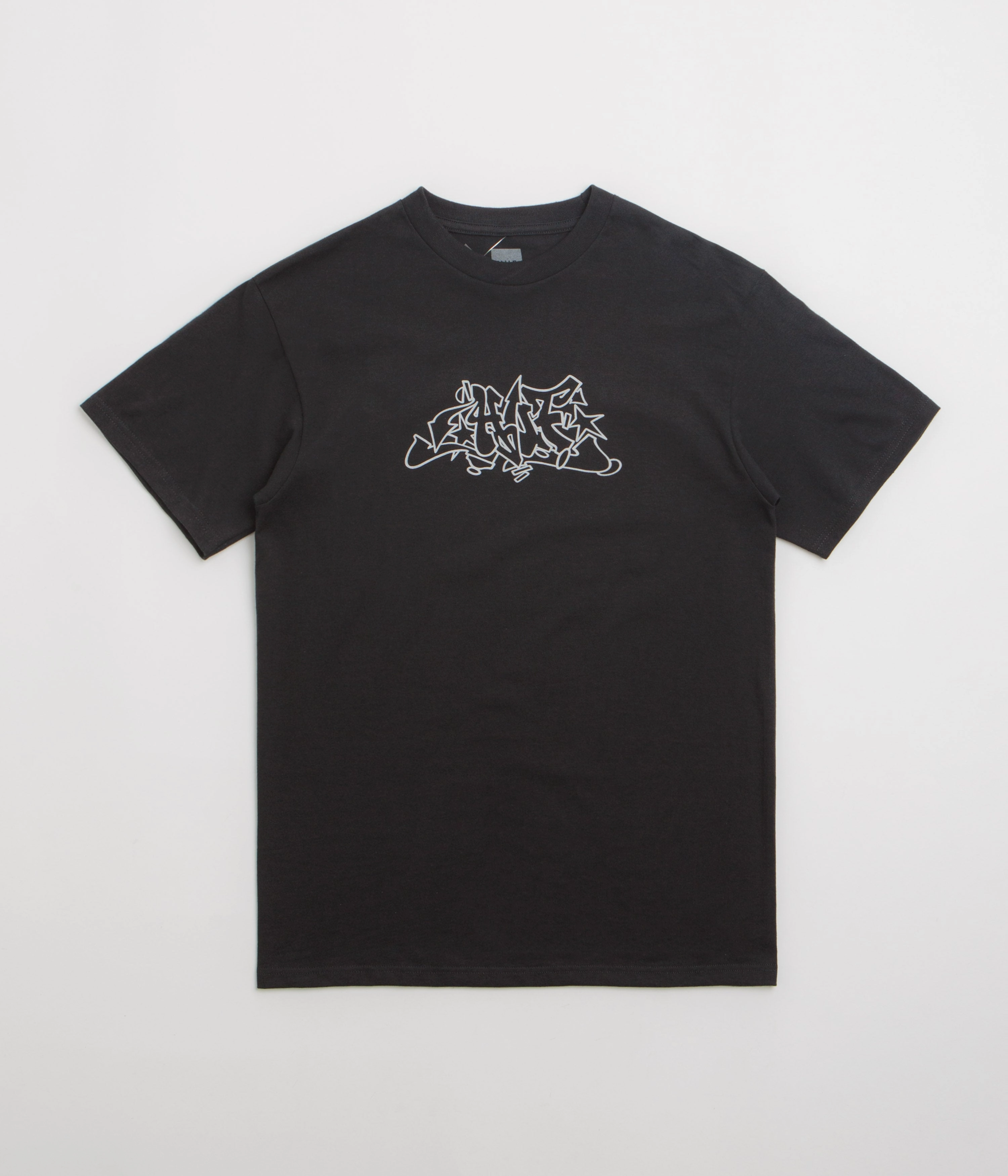 HUF Outlines T-Shirt - Black Trendy Comfort Soft and Flexible