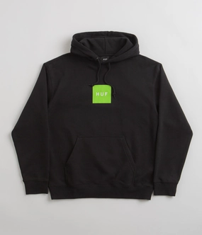 HUF Set Box Hoodie - Black Leisure Wear