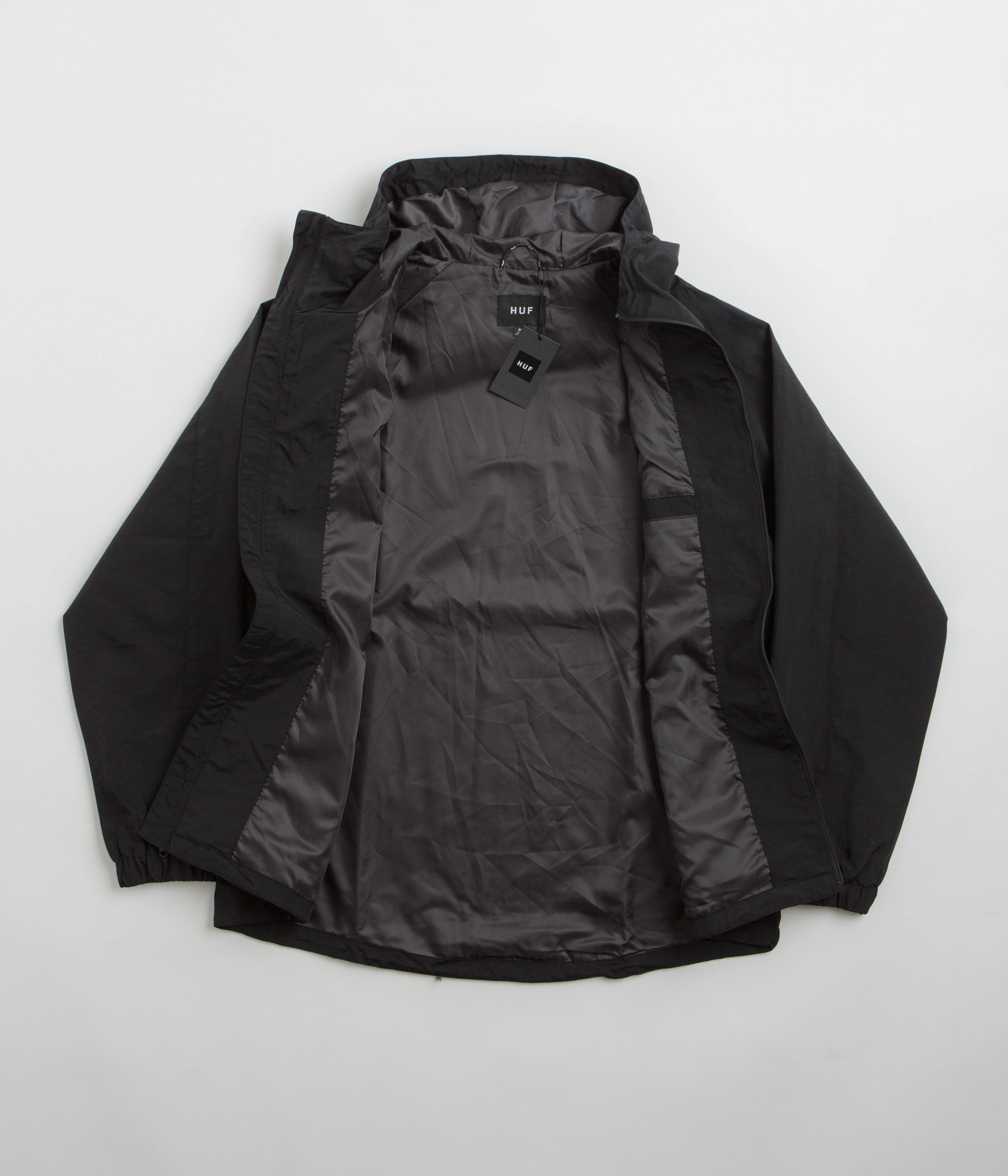 Attraction HUF Set Shell Jacket - Blackout