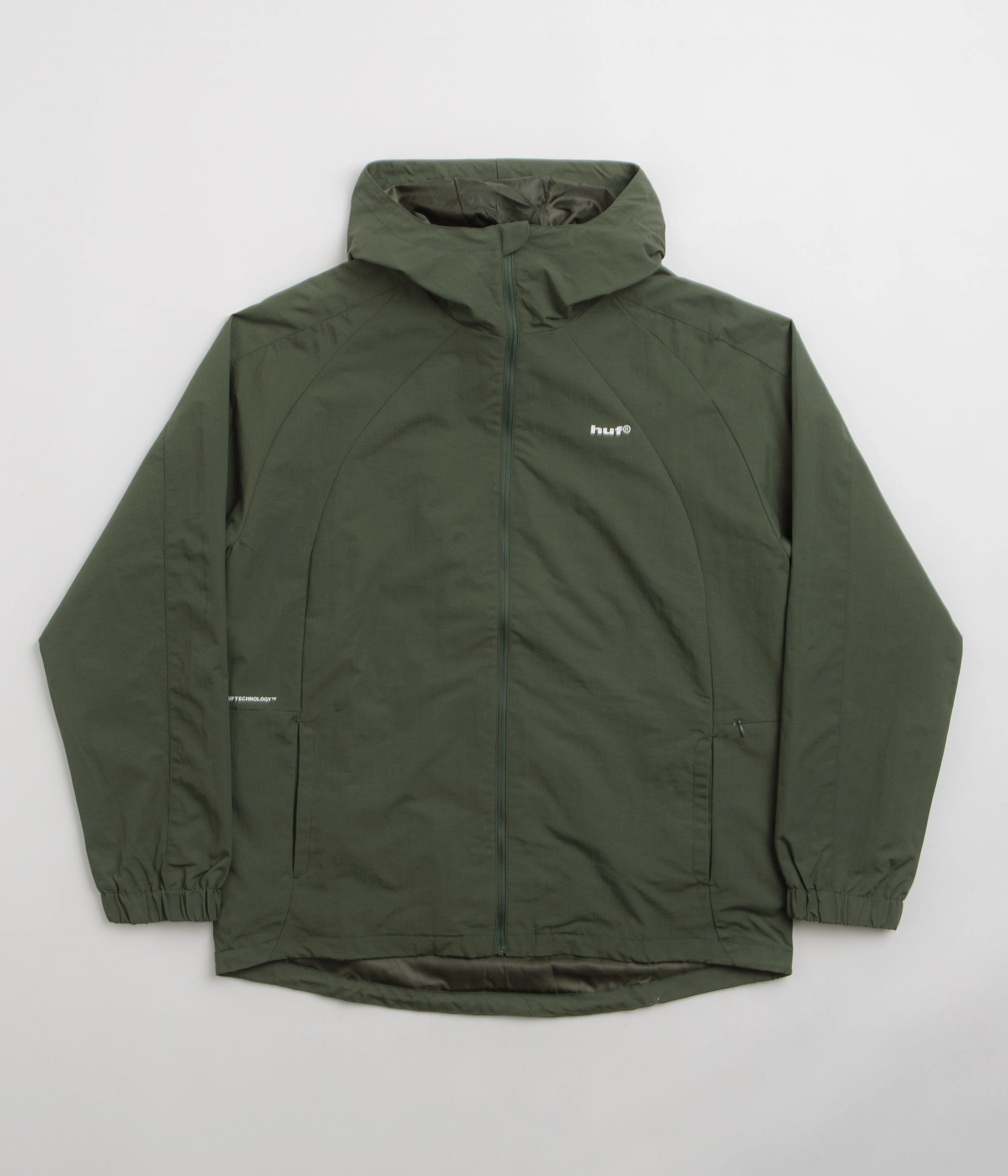 HUF Set Shell Jacket - Hunter Green WaterproofSeams