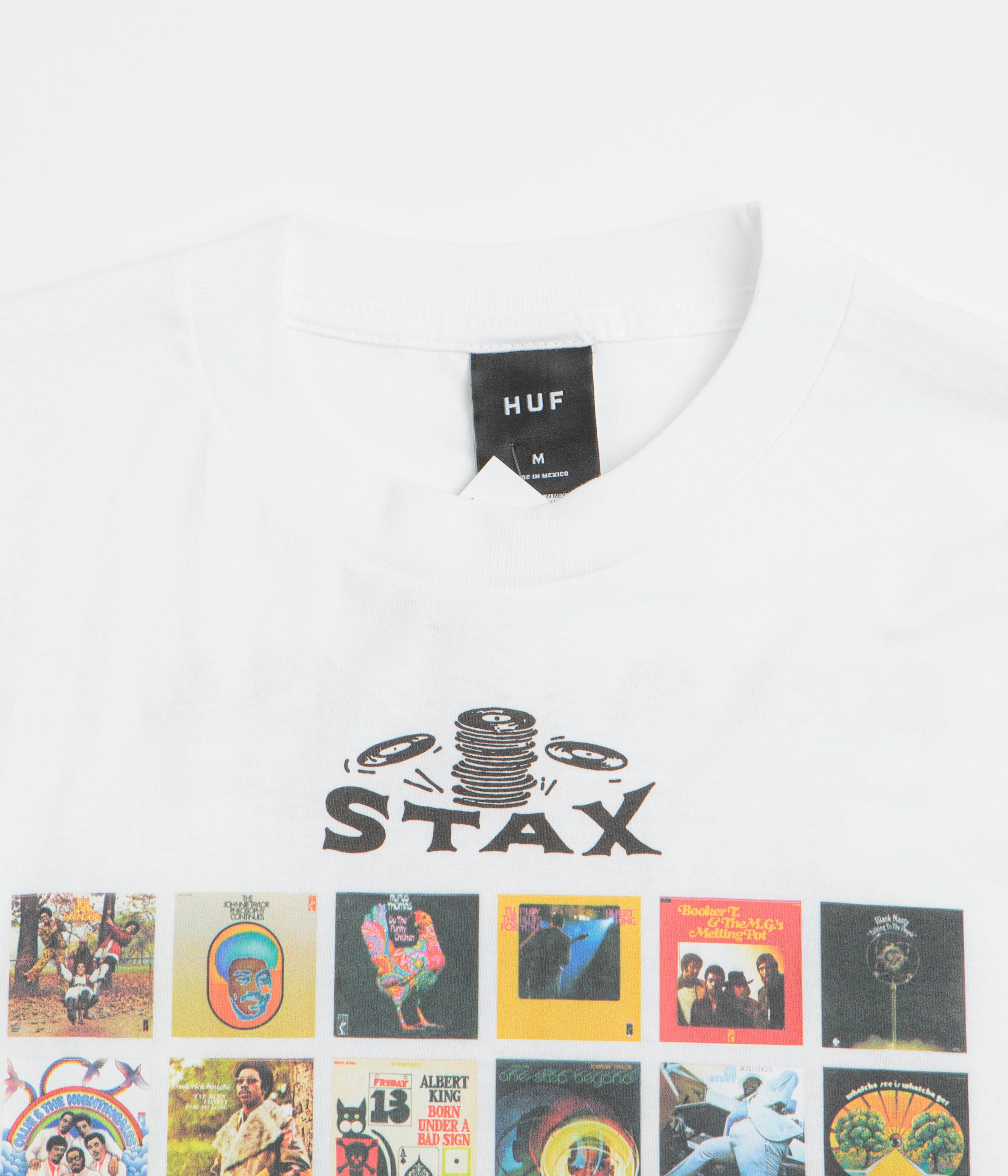 Breathable Wearable HUF Soulsville USA T-Shirt - White