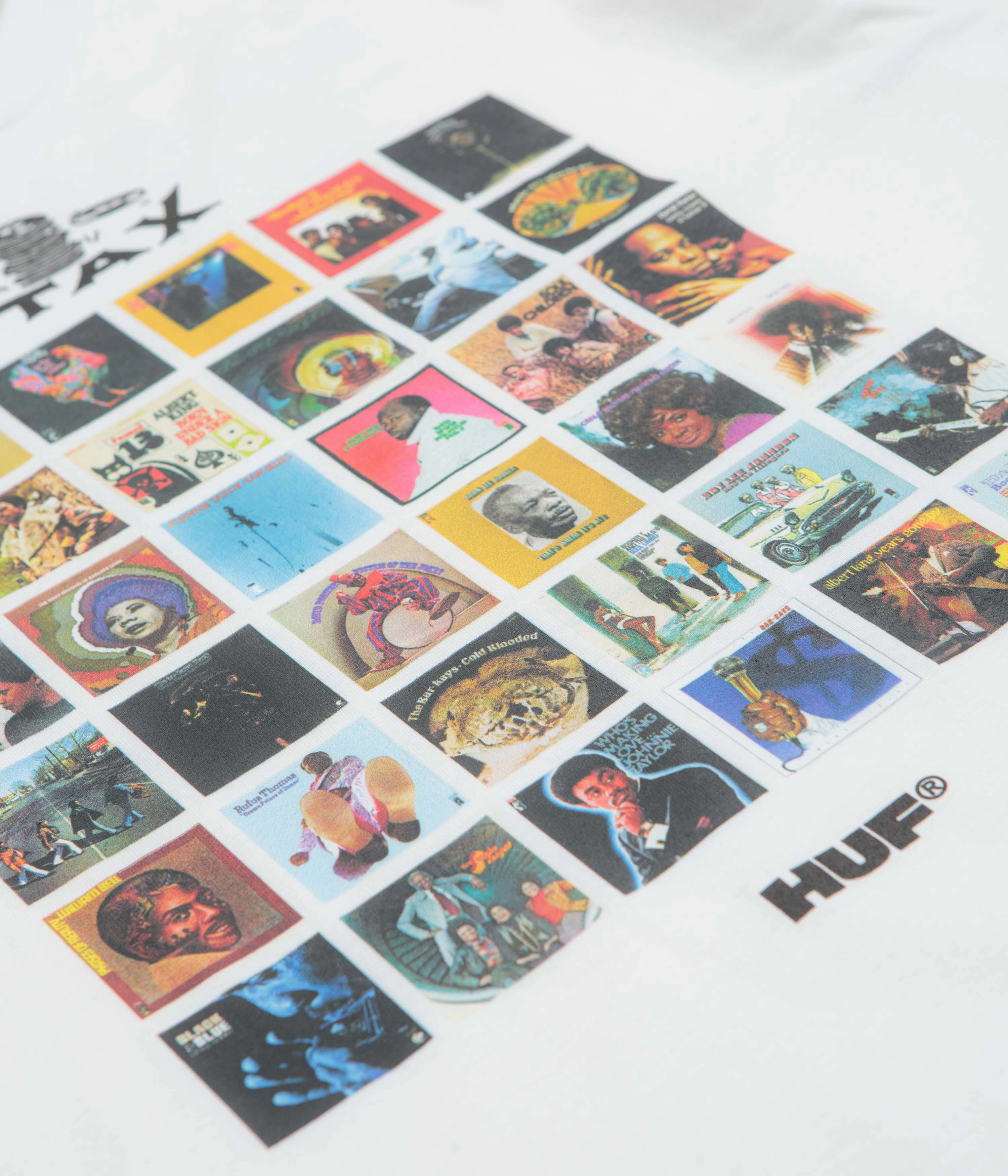 HUF Soulsville USA T-Shirt - White Lightweight Fashion