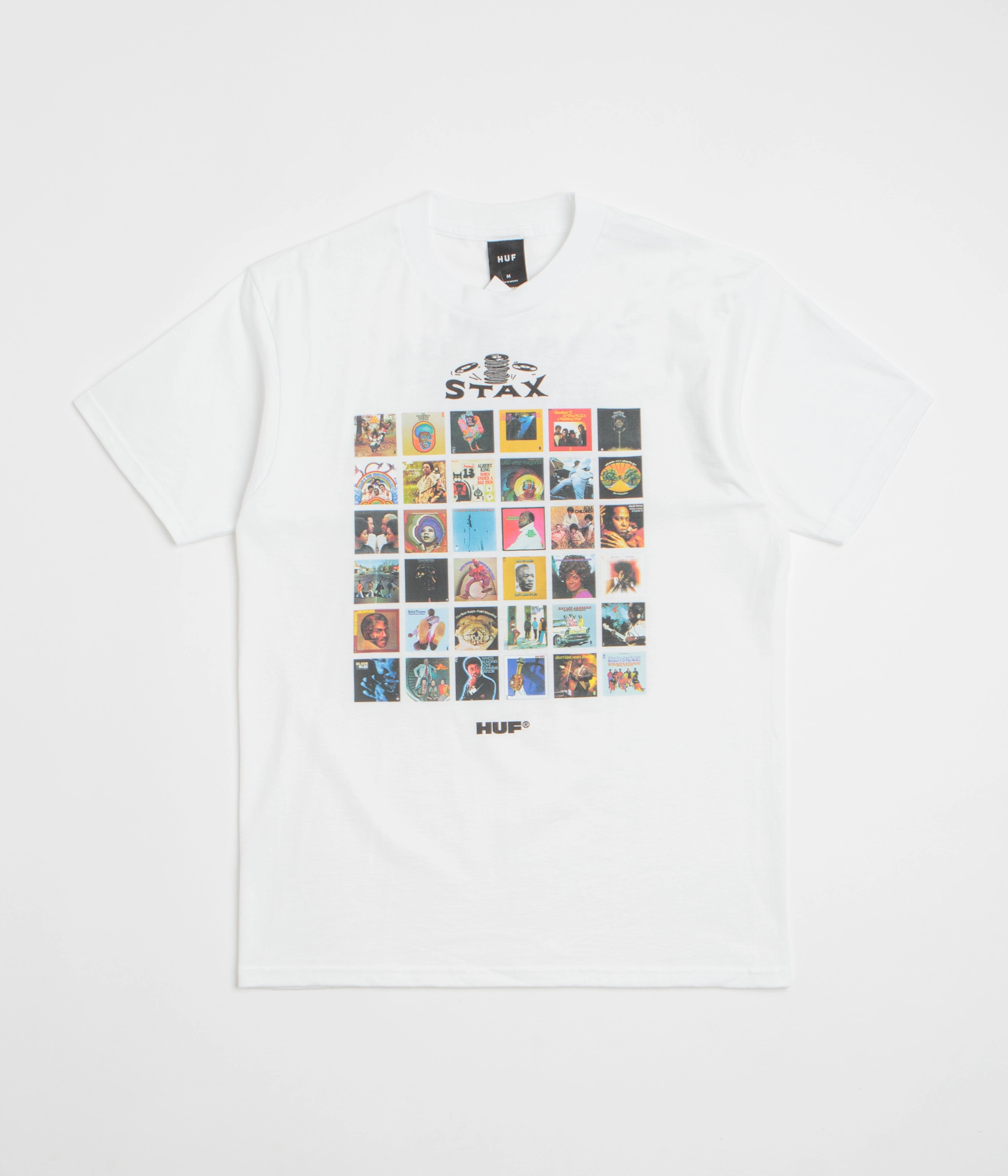 HUF Soulsville USA T-Shirt - White Non Iron Finish