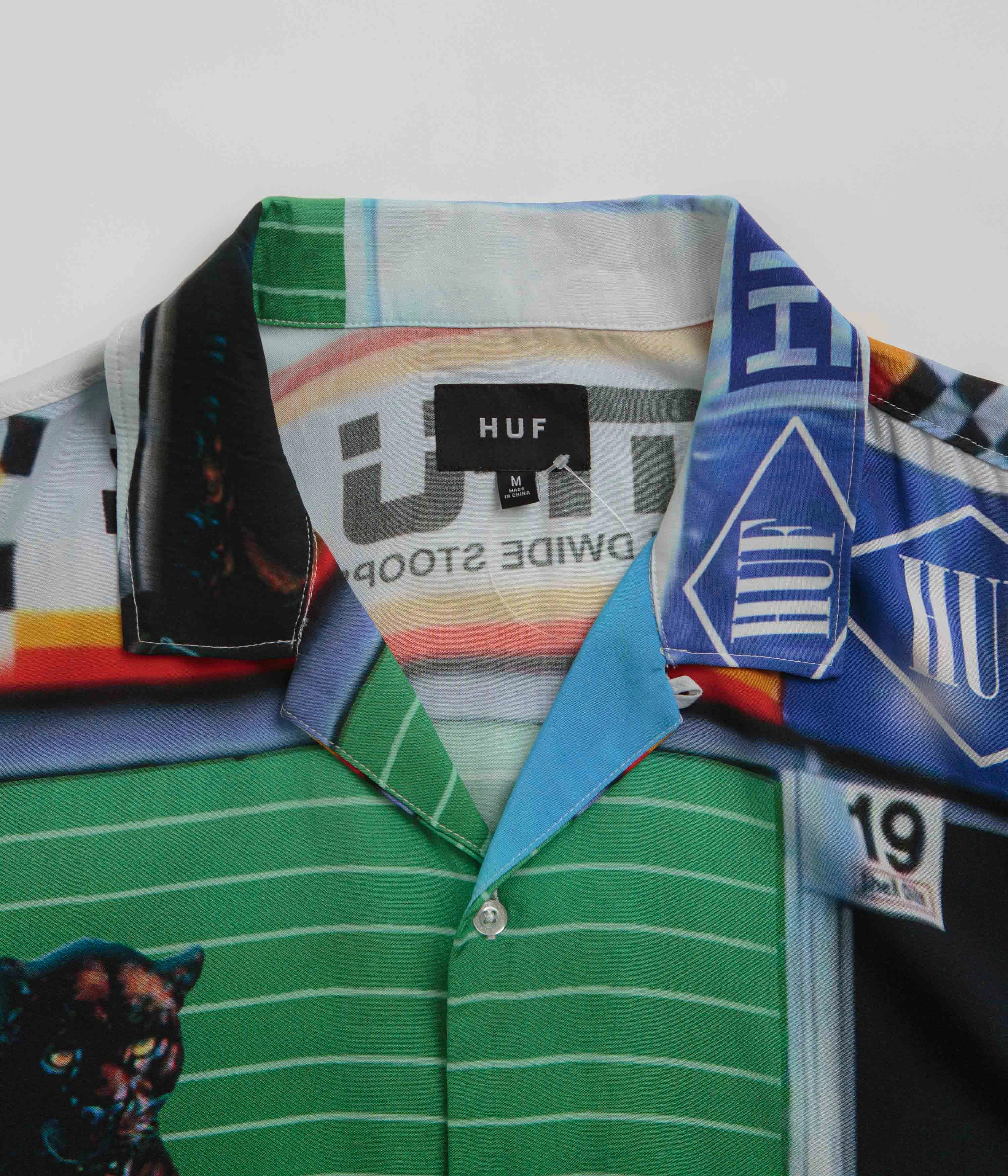 Sustainable fashion HUF Trophy Resort Short Sleeve Shirt - Multi