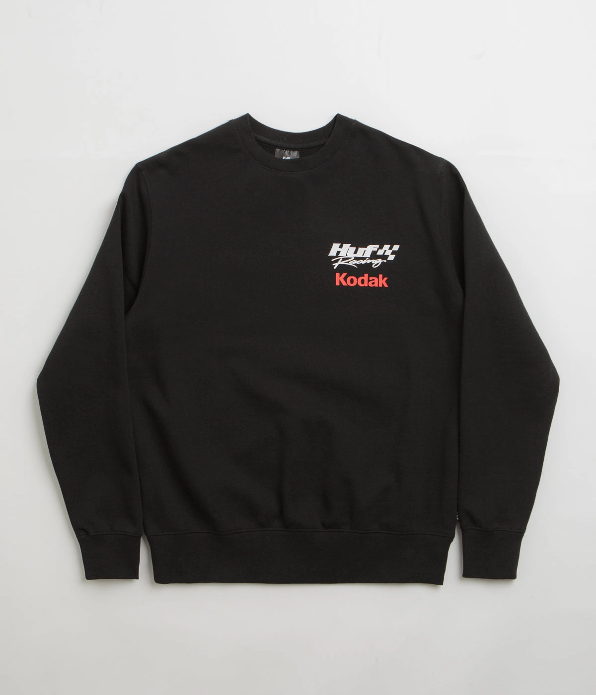 Indoor Wear Party Ready HUF x Kodak Ride The Lightning Crewneck Sweatshirt - Black