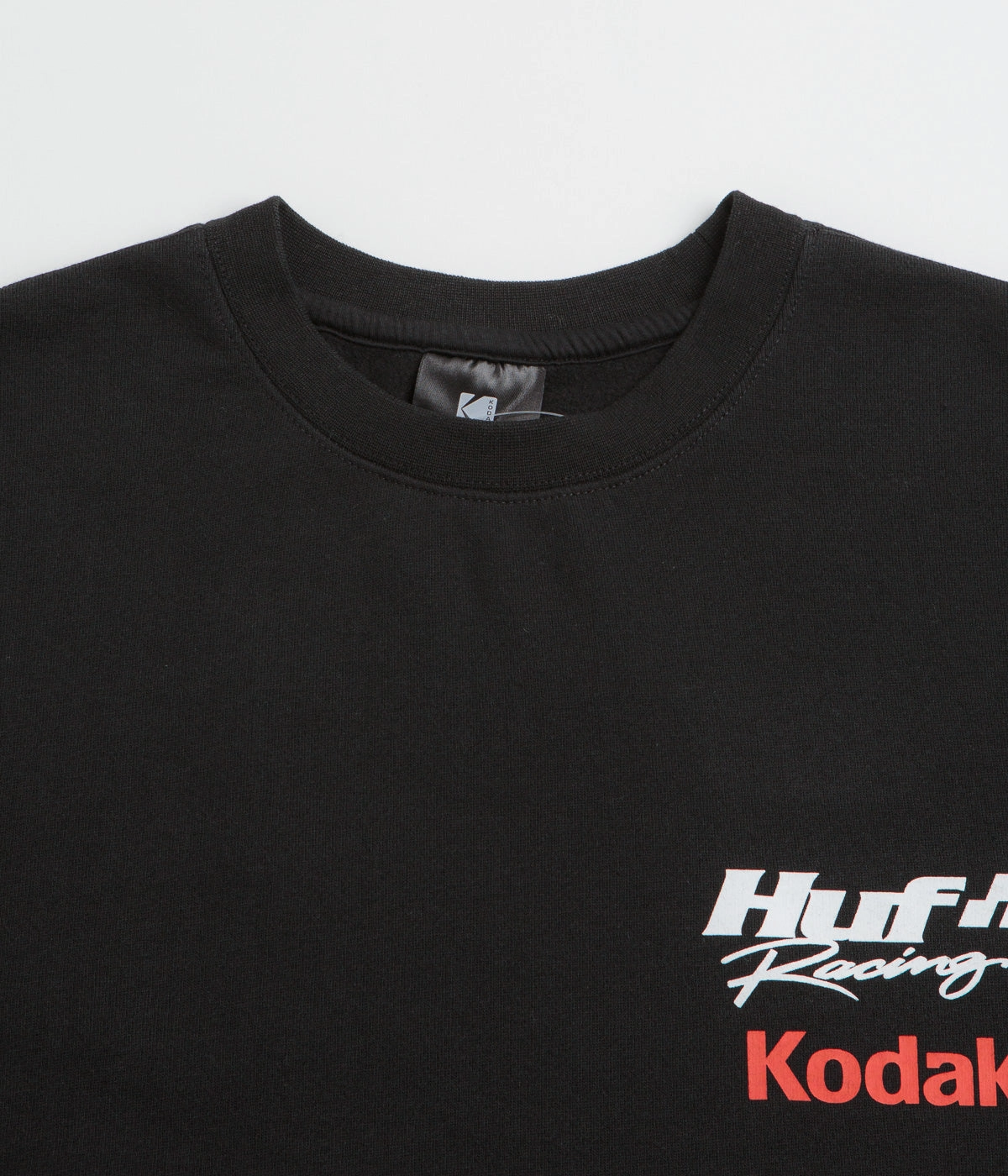 HUF x Kodak Ride The Lightning Crewneck Sweatshirt - Black stud accents jewelry accents