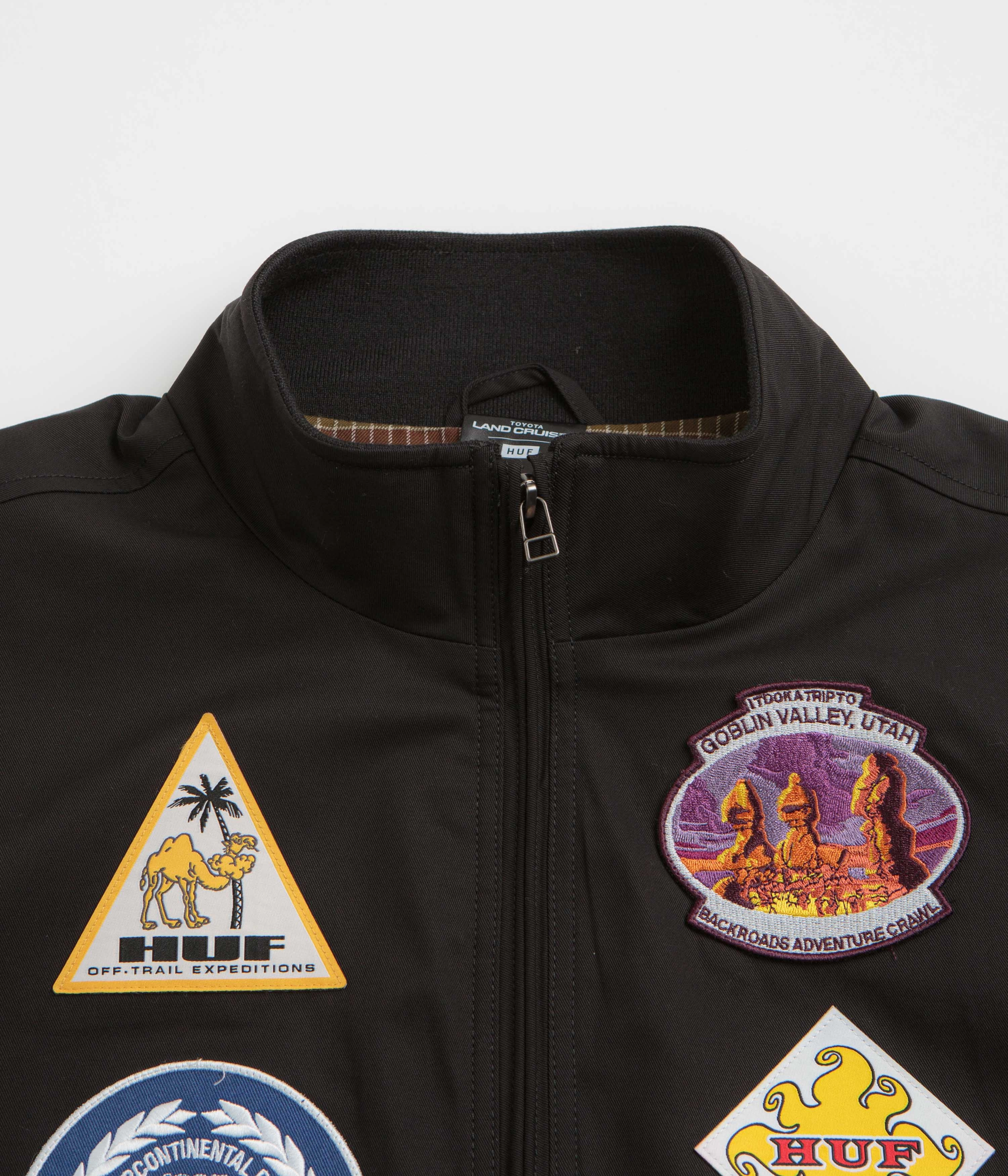 HUF x Toyota Overland Touring Jacket - Black Faith