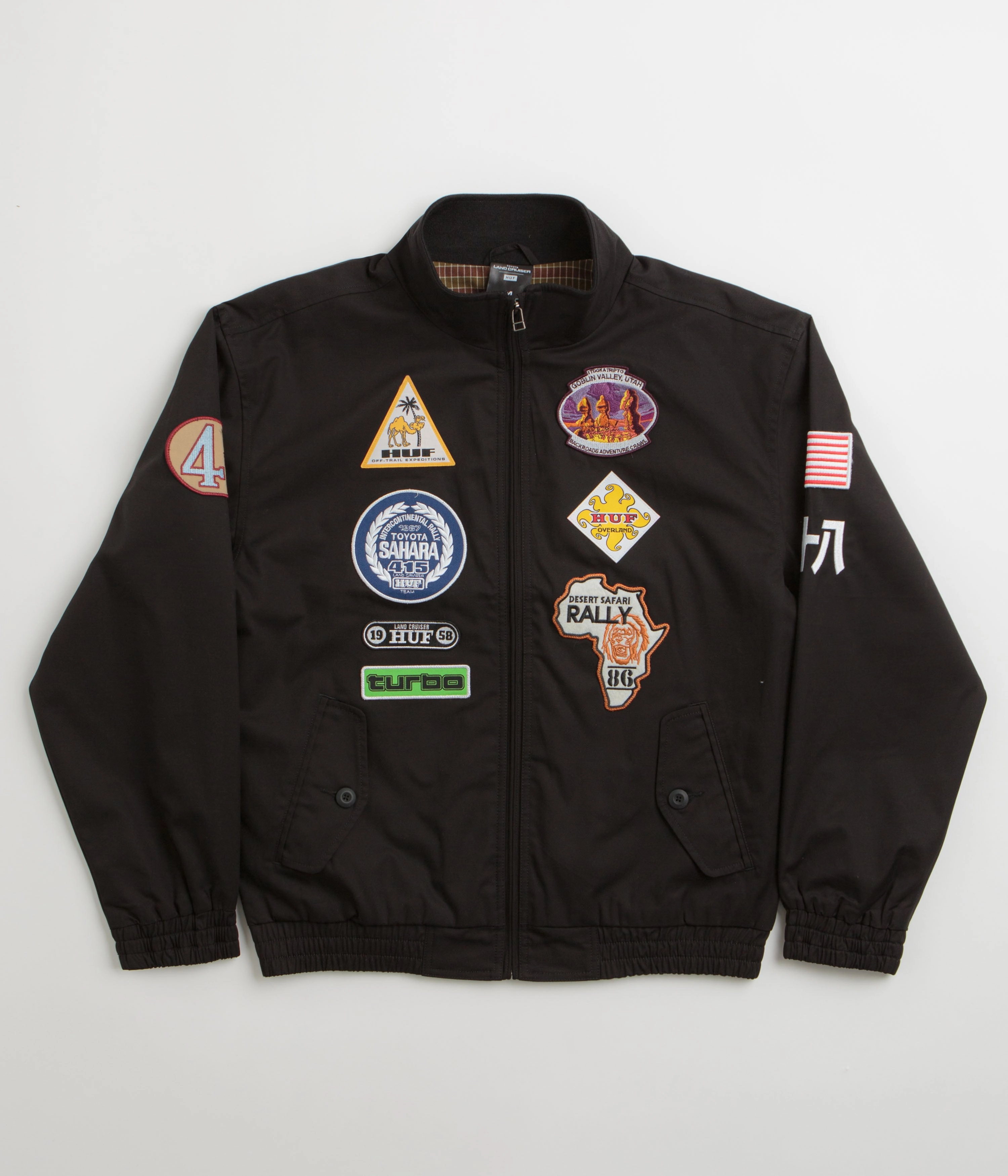 Street Ready HUF x Toyota Overland Touring Jacket - Black