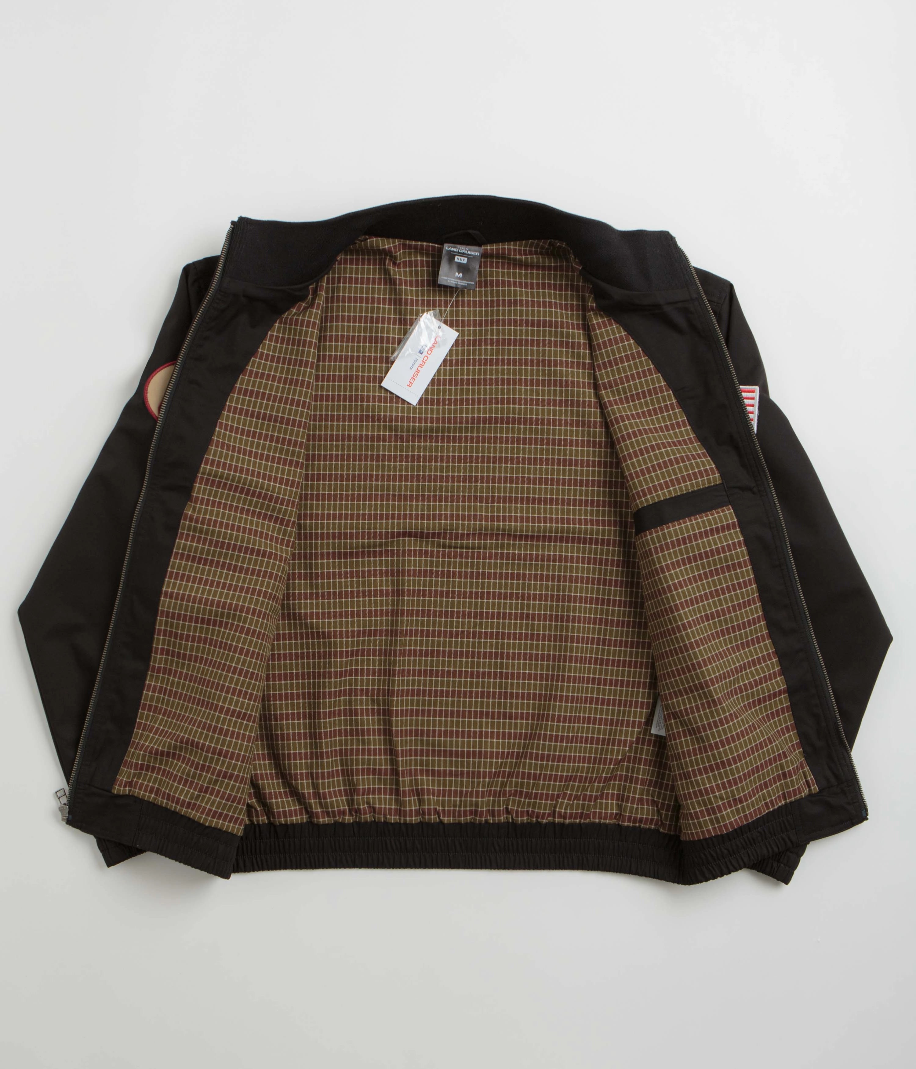 Ideal Service HUF x Toyota Overland Touring Jacket - Black