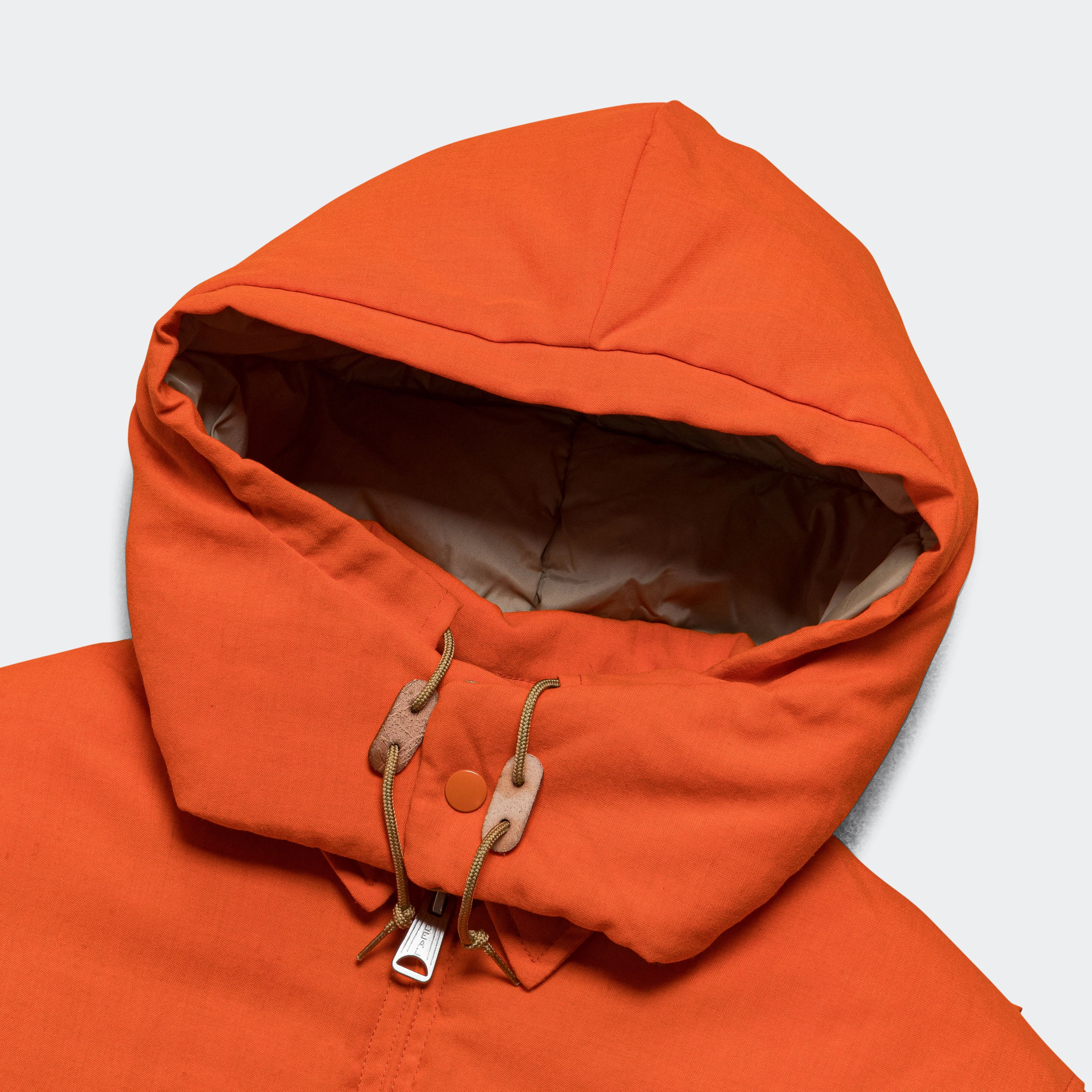 Multi pockets Hunting Puff Jacket -  Orange