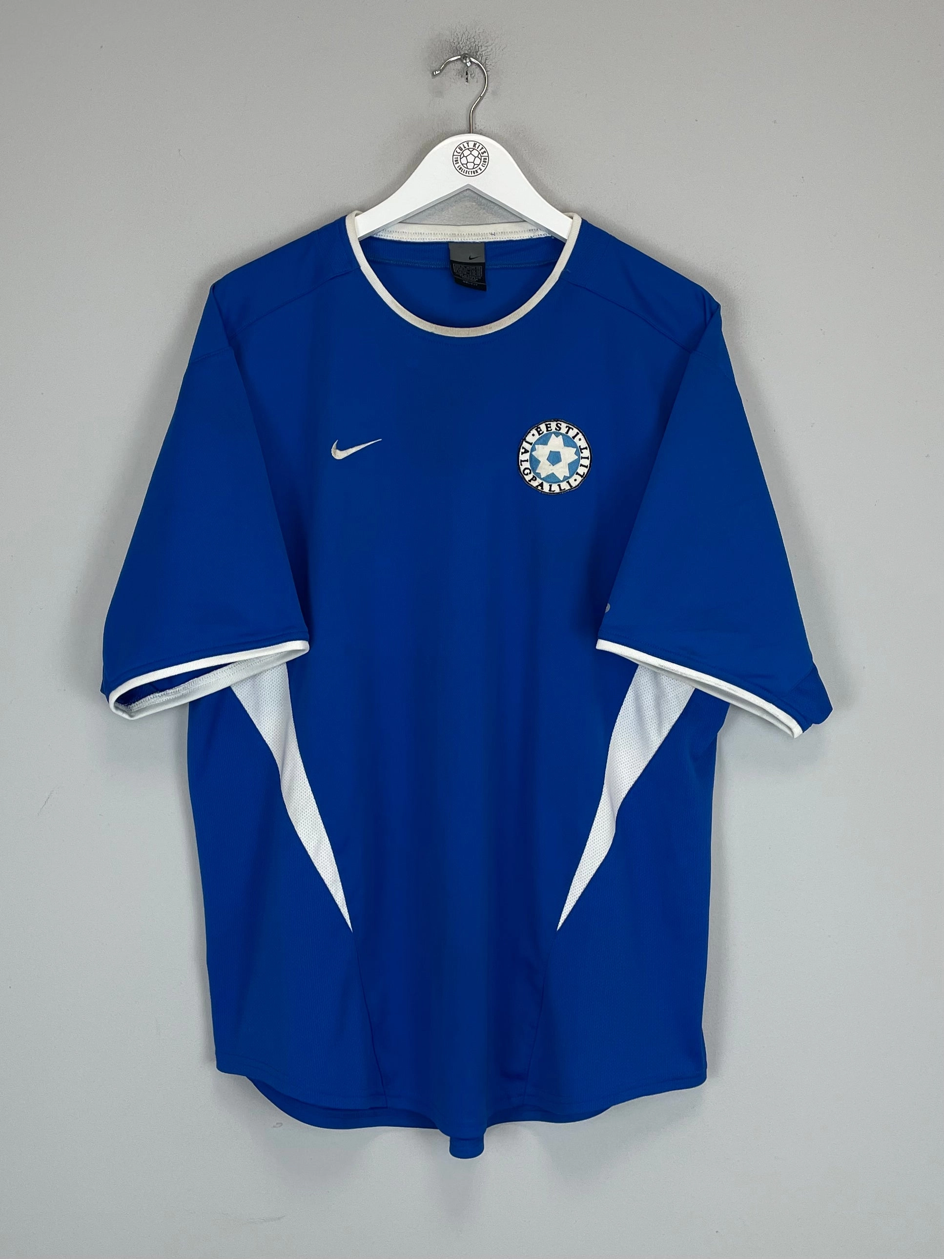 2004/05 ESTONIA HOME SHIRT (XL) NIKE Sport Style