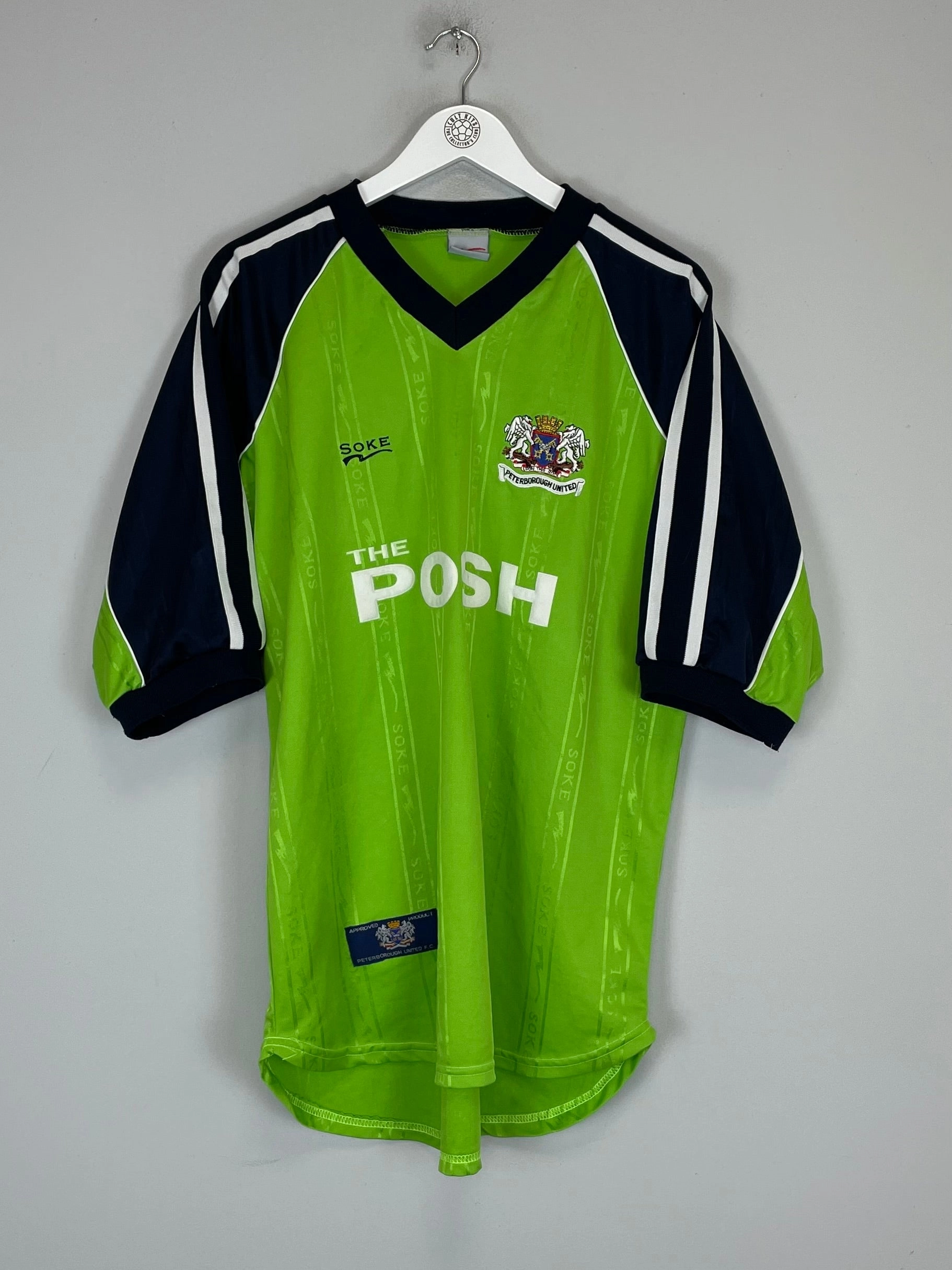 Move Easy 2000/01 PETERBOROUGH AWAY SHIRT (L) SOKE