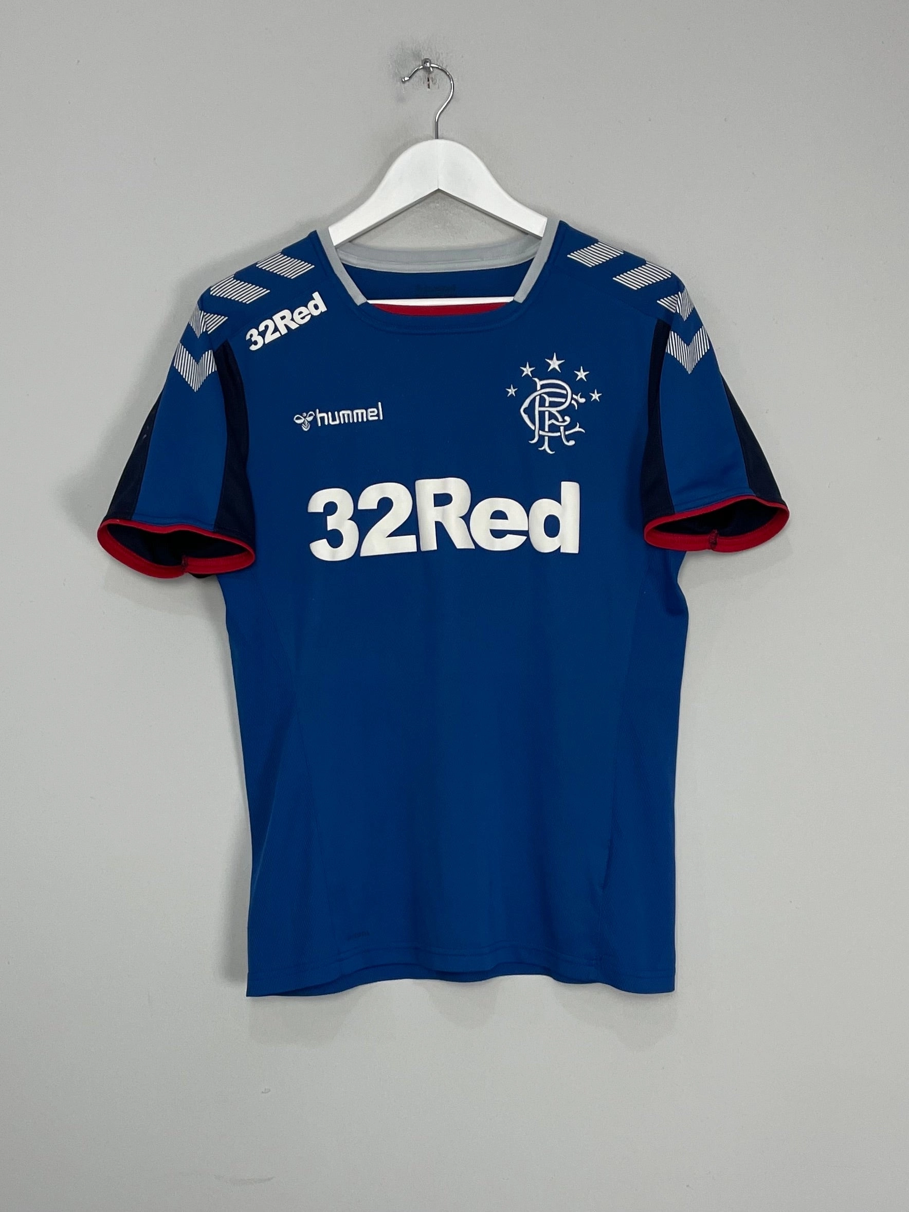 Mesh Panel Ventilation 2018/19 RANGERS TRAINING SHIRT (S) HUMMEL