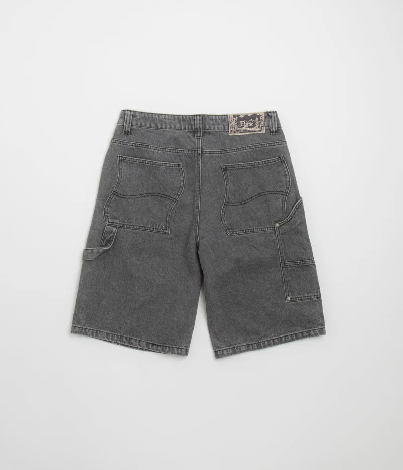 Dime Carpenter Denim Shorts - Faded Black Color Variety Moisture wicking