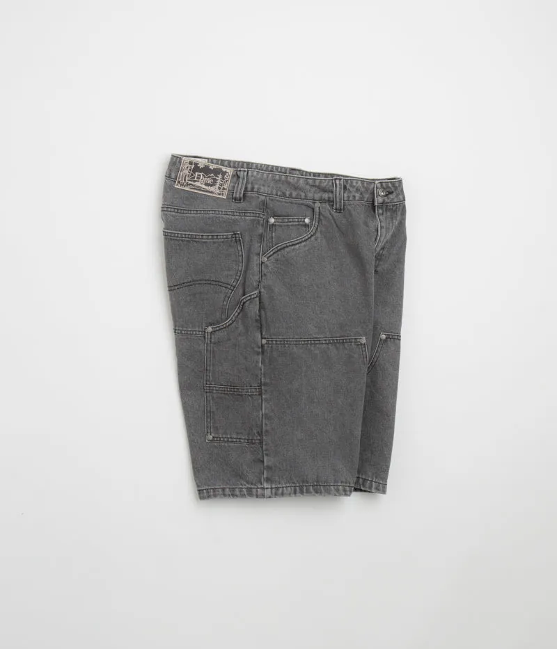 AbrasionResistant rooftop party look Dime Carpenter Denim Shorts - Faded Black