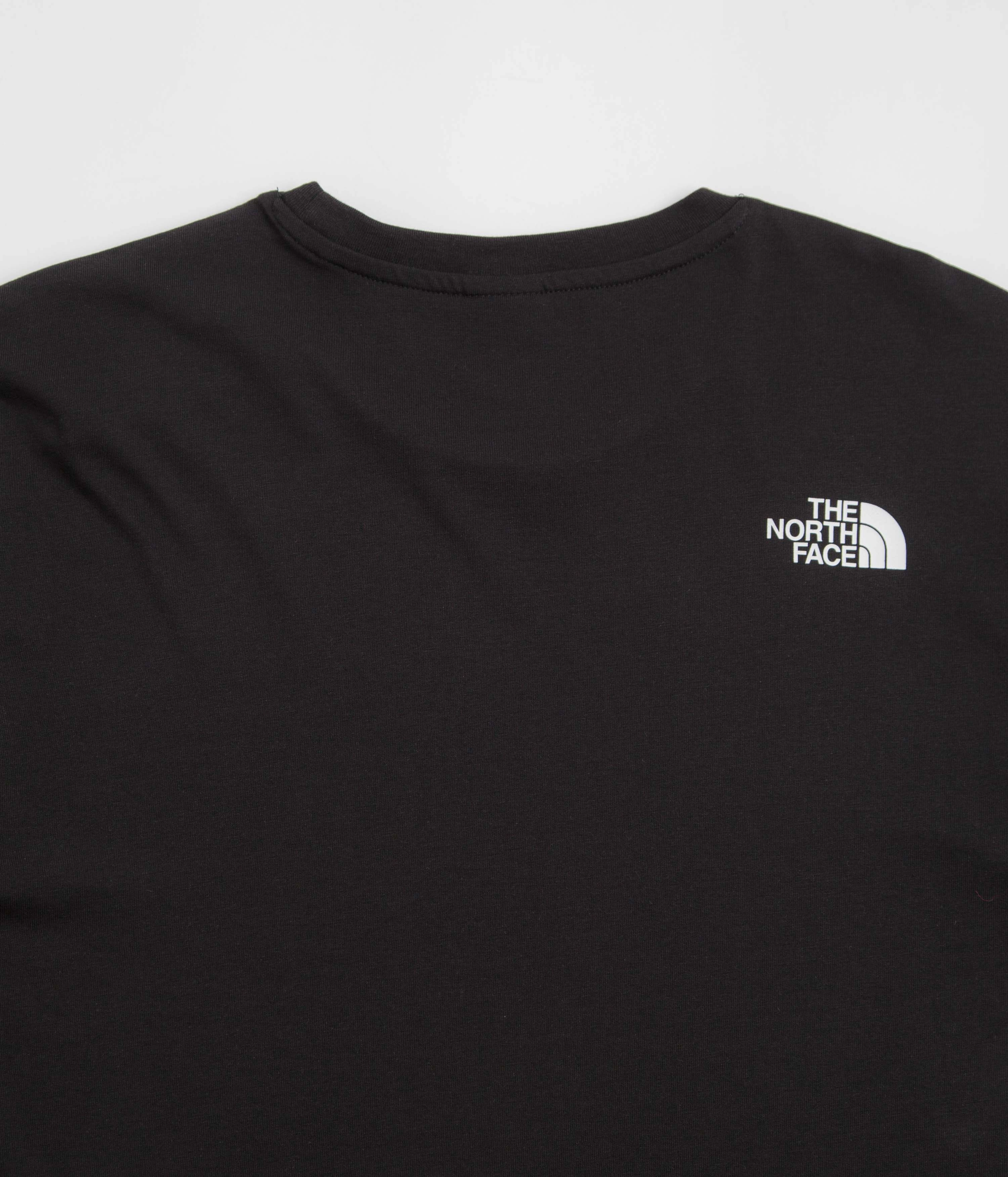 The North Face Easy T-Shirt - TNF Black semi-formal style Raw Edge Hem