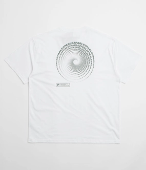 Parlez Luna Oversized T-Shirt - White Cashmere combination Organic Cotton Blend