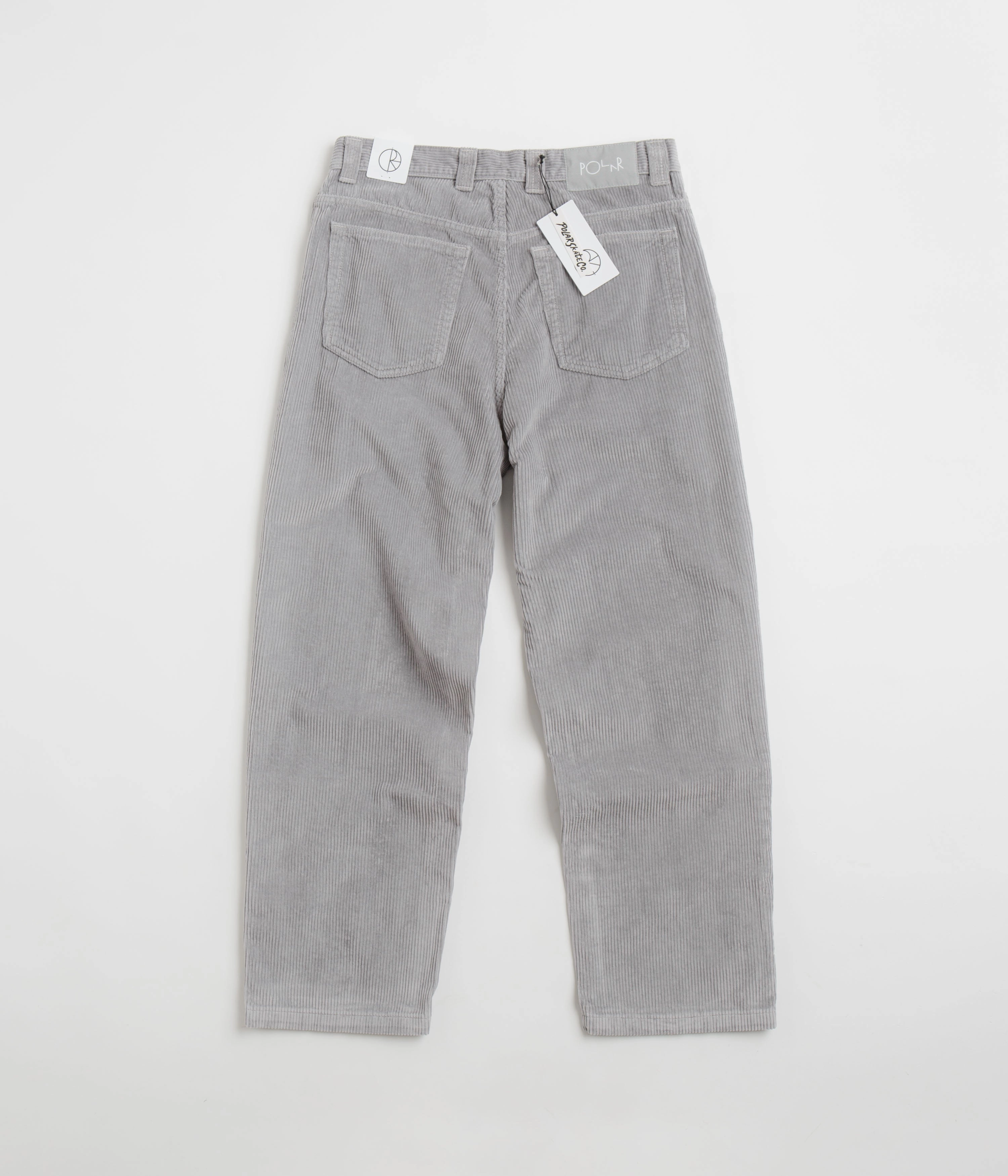 Adjustable Waist Reflective accents Polar 93 Cord Trousers - Silver