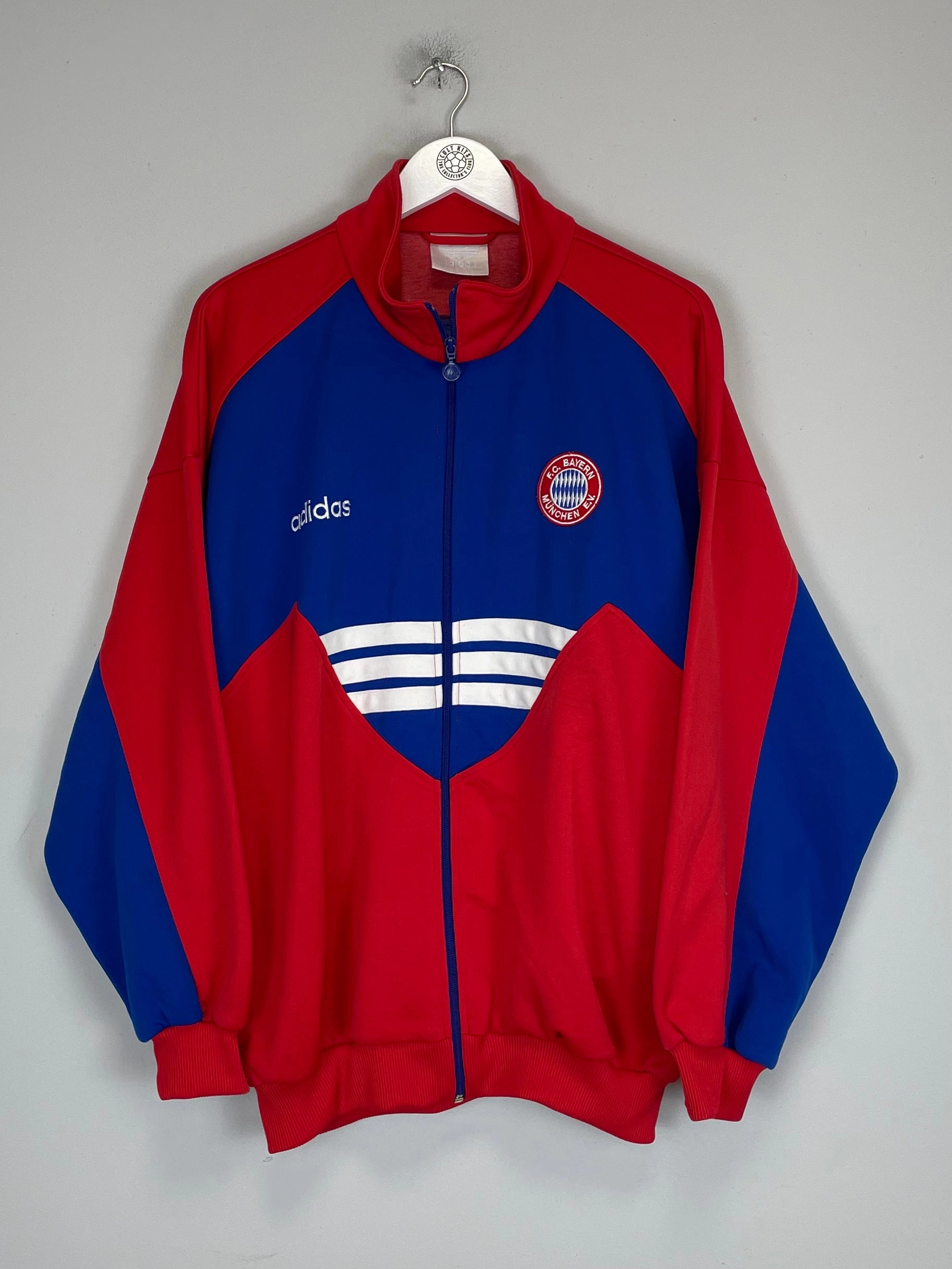 Hyperelastic Polymer Foam comfort venue 1993/95 BAYERN MUNICH GERD NEUHOLD #1 TRACK JACKET (L) ADIDAS