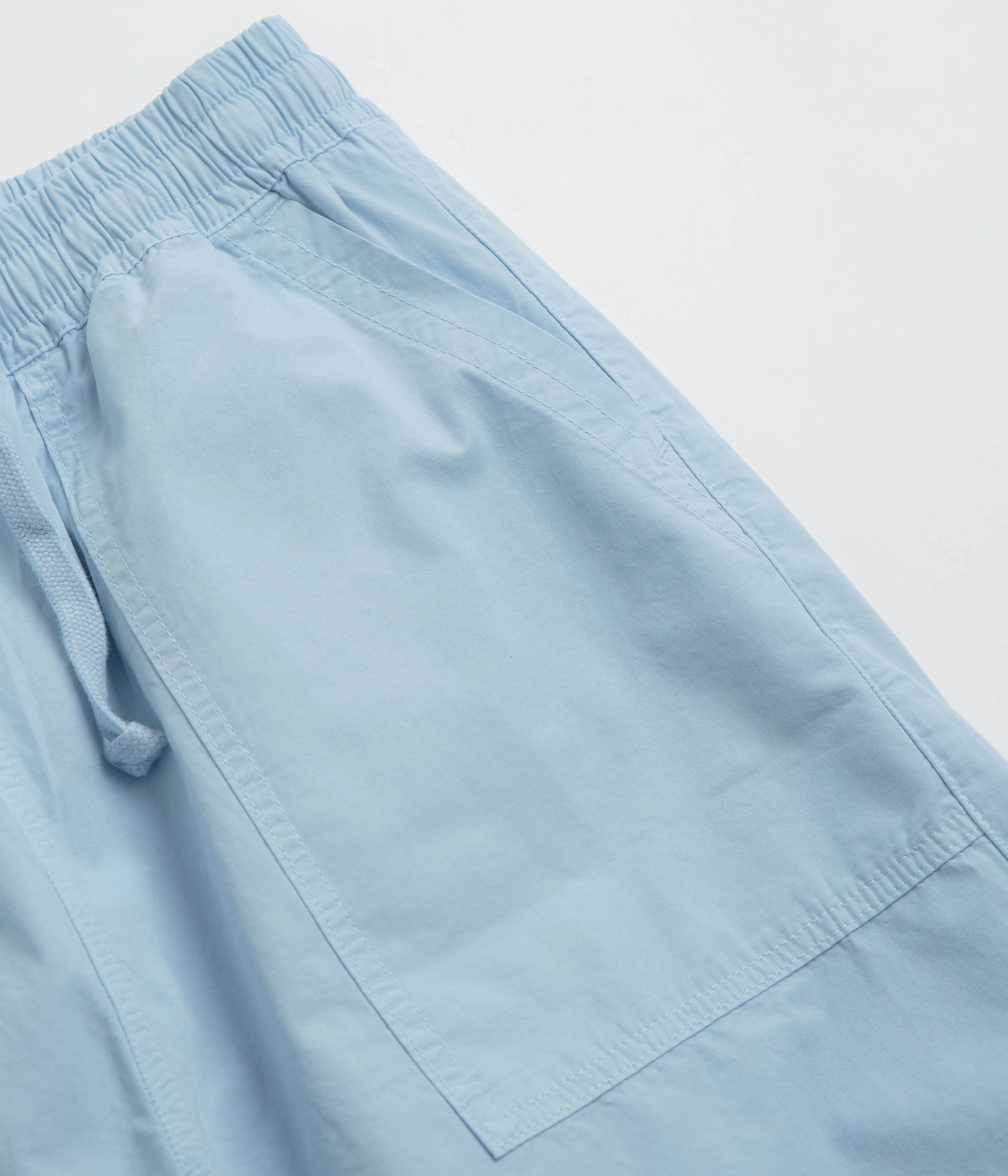 Dynamic Tension Control Snag Free Design Service Works Poplin Chef Shorts - Powder