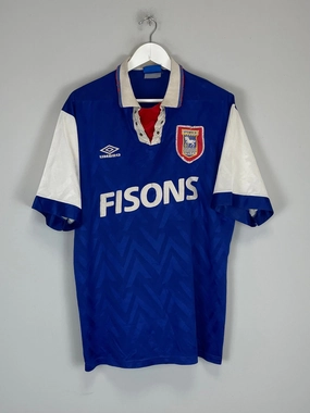 Urban Street 1992/94 IPSWICH TOWN HOME SHIRT (XL) UMBRO