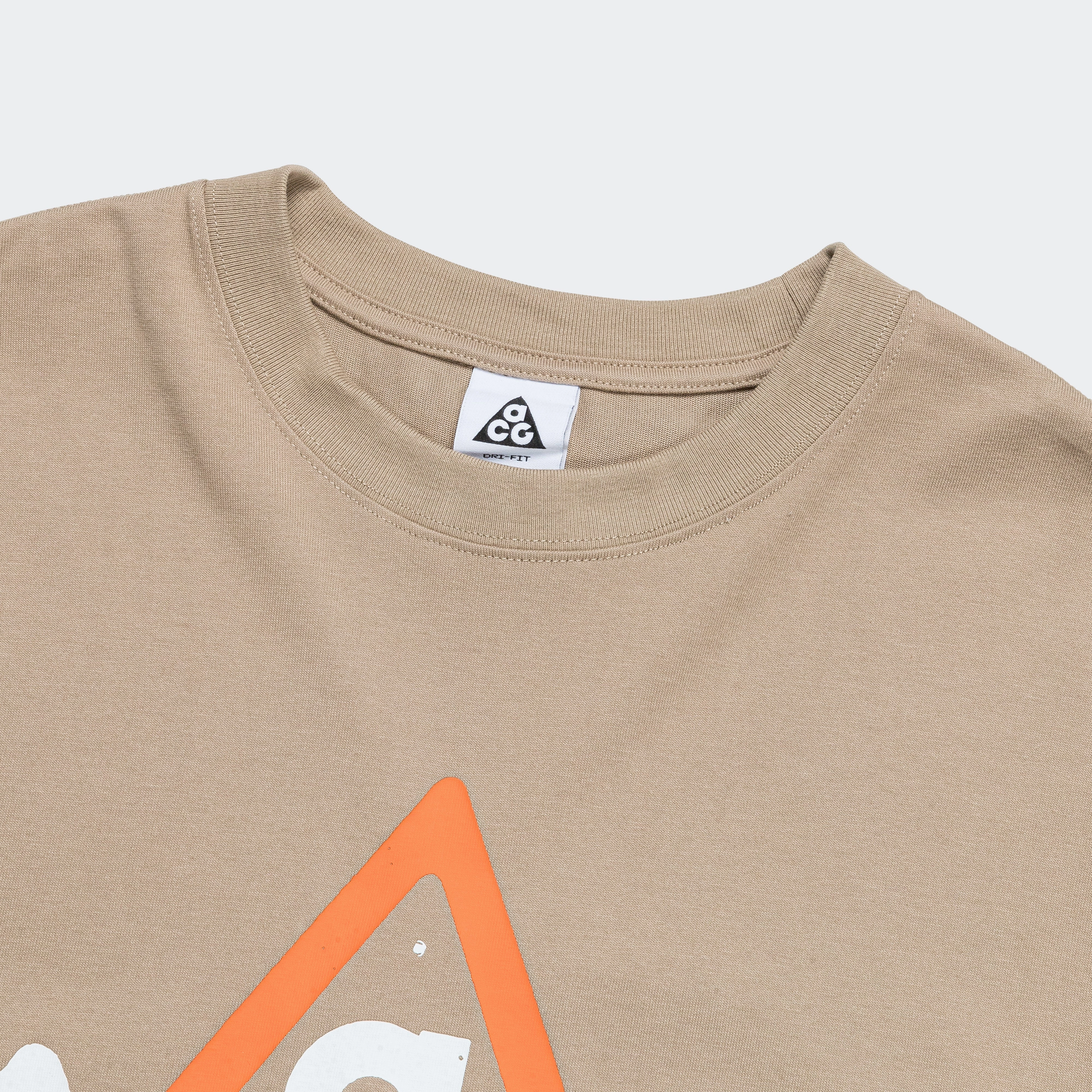 Oversized Fit Dri-FIT 'Dog Sled' SS Tee - Khaki