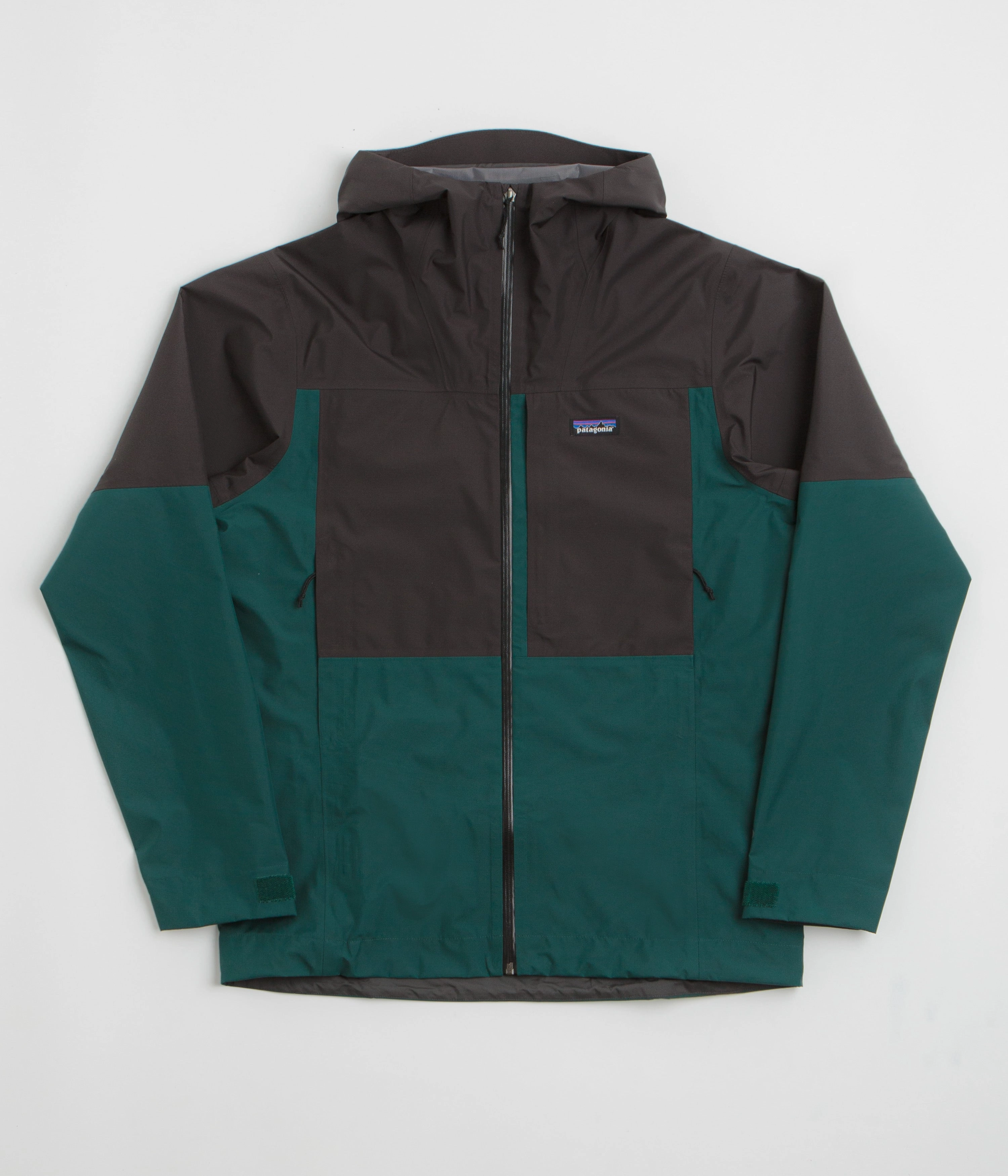 Patagonia Boulder Fork Rain Jacket - Cascade Green firefighters