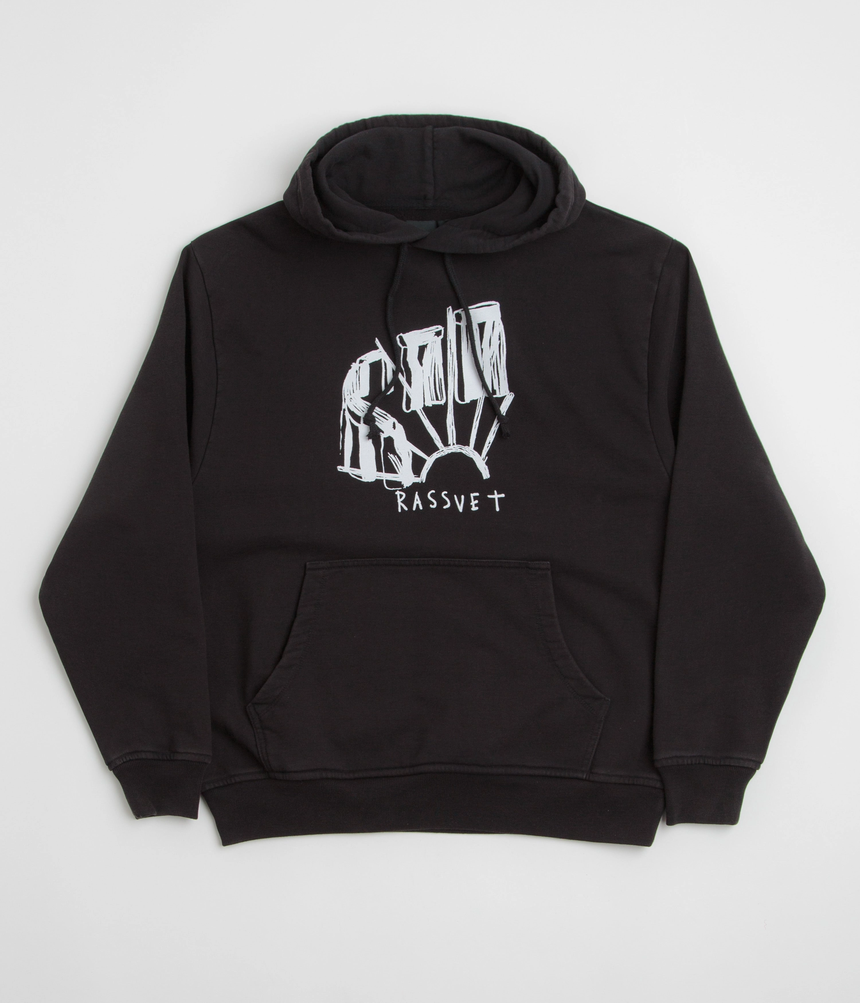 Safari Style Rassvet x Rock Solid Hoodie - Black