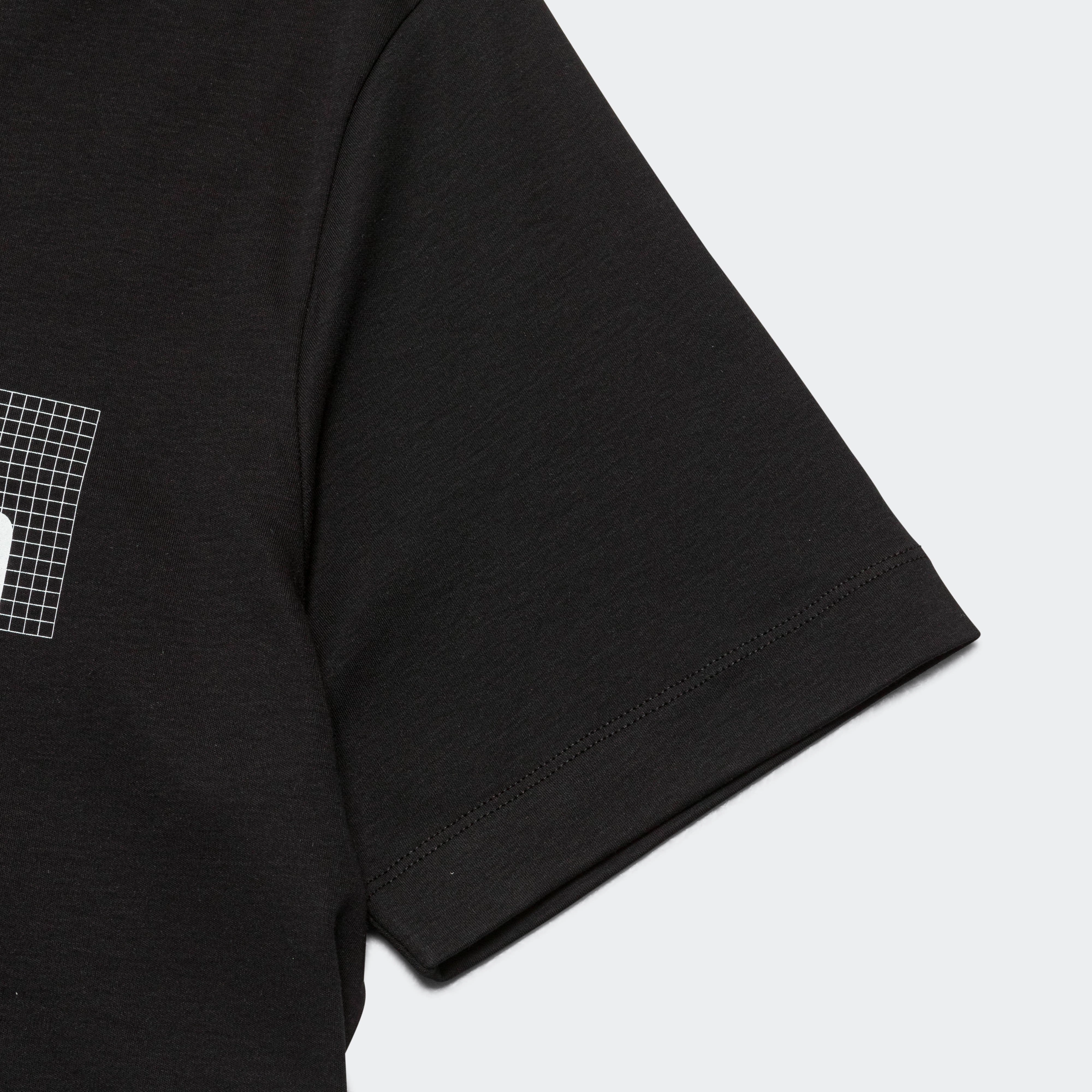 Jakob Organic Interlock Jersey Print 1 - Black Boho chic Anti-static