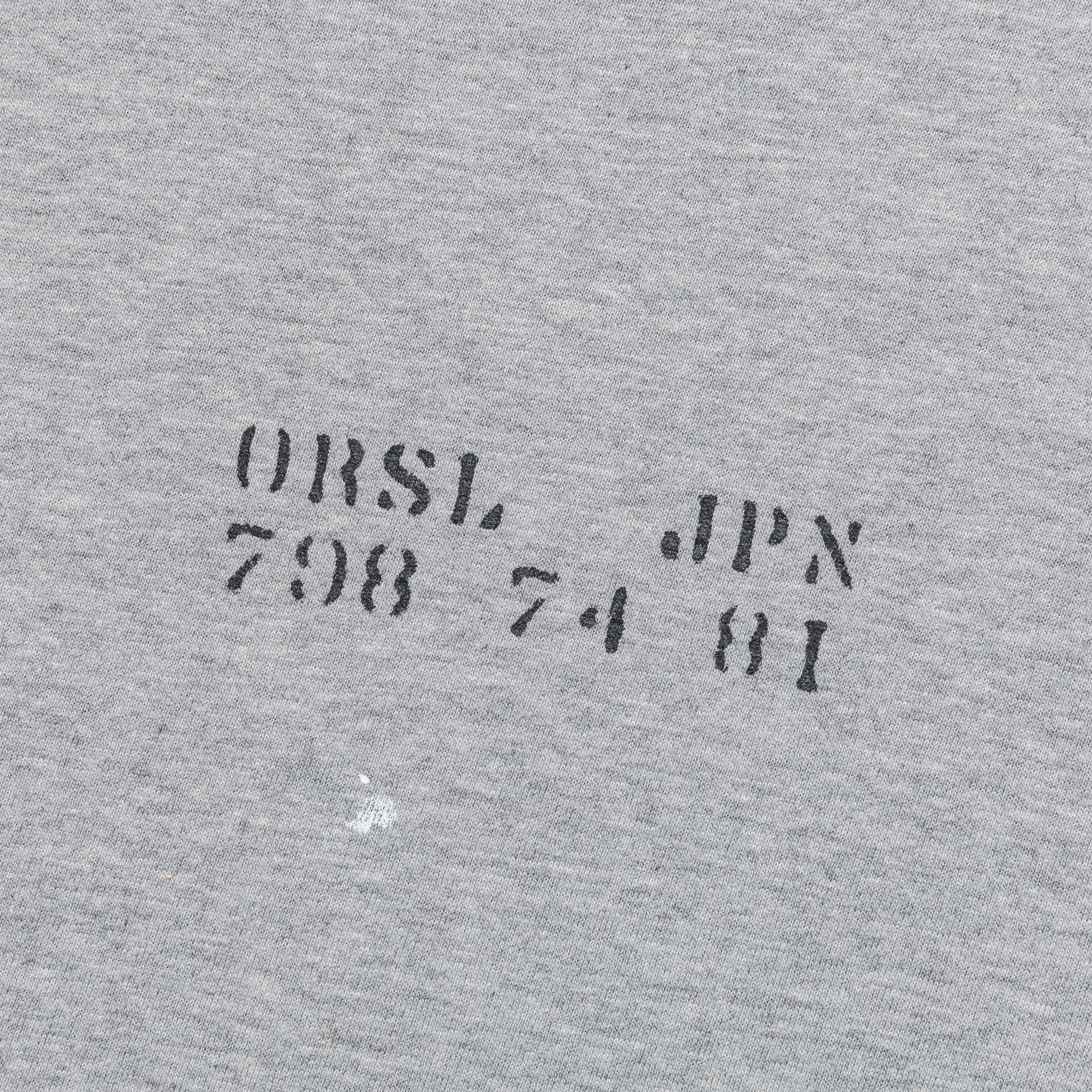 Japan Print SS T-Shirt - Heather Gray Odor Control Finish Seam Free Edging