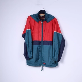 Perseverance Jeantex Mens M Lightweight Jacket Outdoor Full Zipper Top Hooded