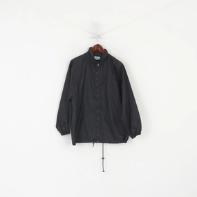 Rugged Outerwear Receipt Jingham Men S Jacket Black Nylon Waterproof Full Zipper Lightweight Top