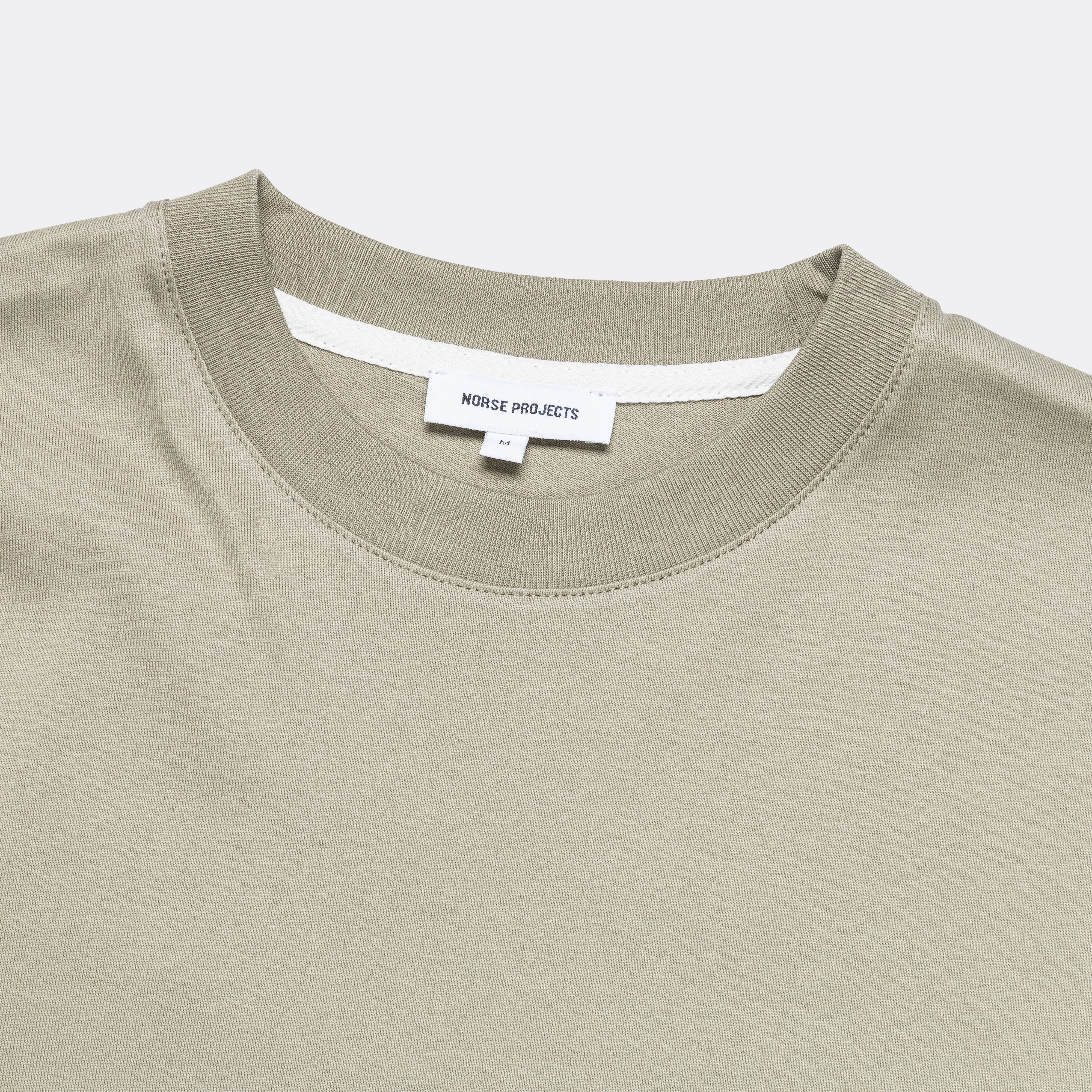 Flexible Shoulder Seams Johannes Logo T-Shirt - Clay