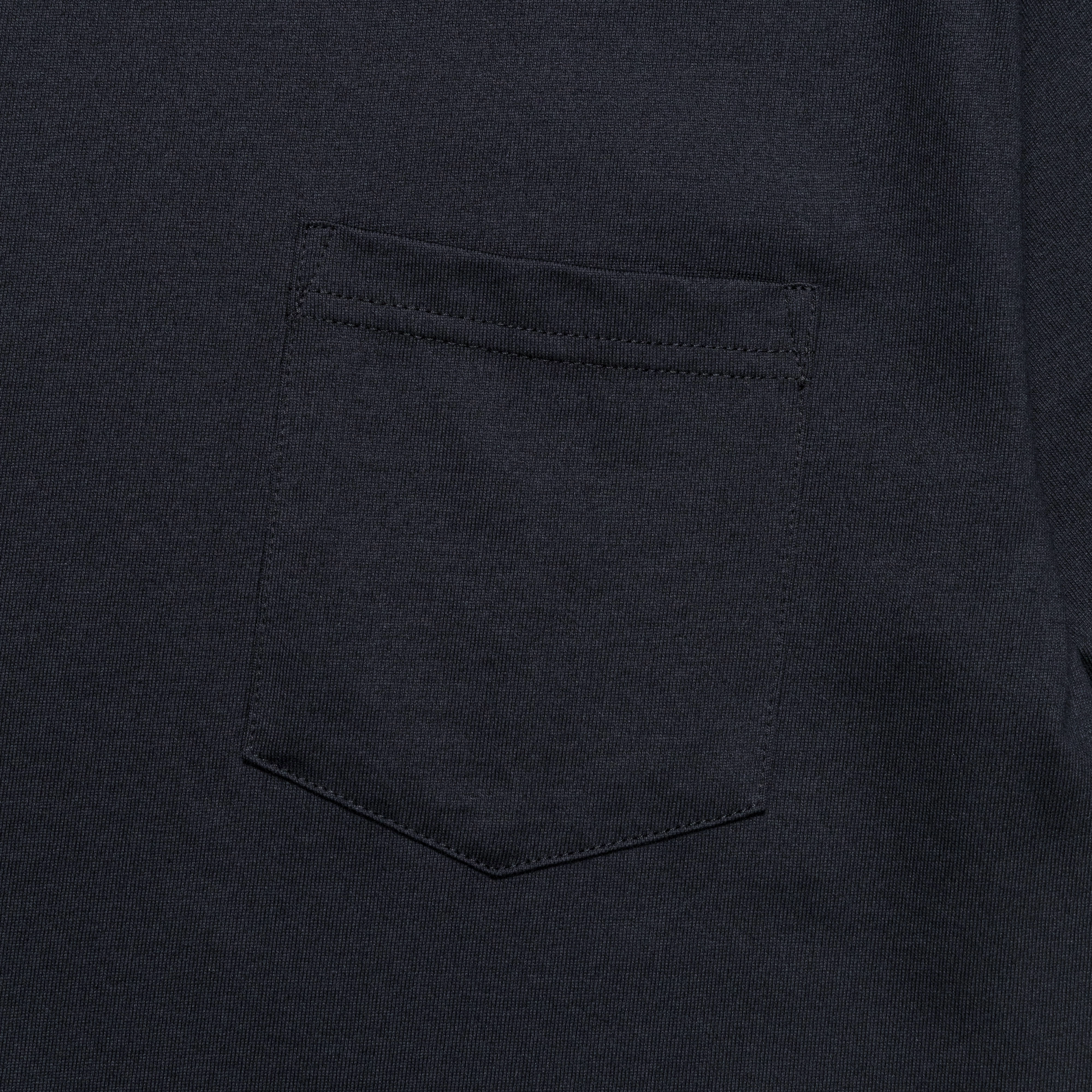 Johannes Pocket T-Shirt - Black Easy-Going Style Fun Prints