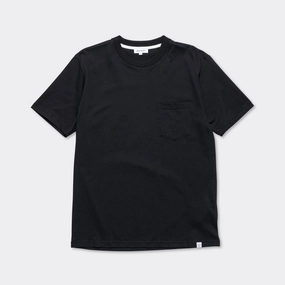 Eco Friendly Dyes Johannes Pocket T-Shirt - Black